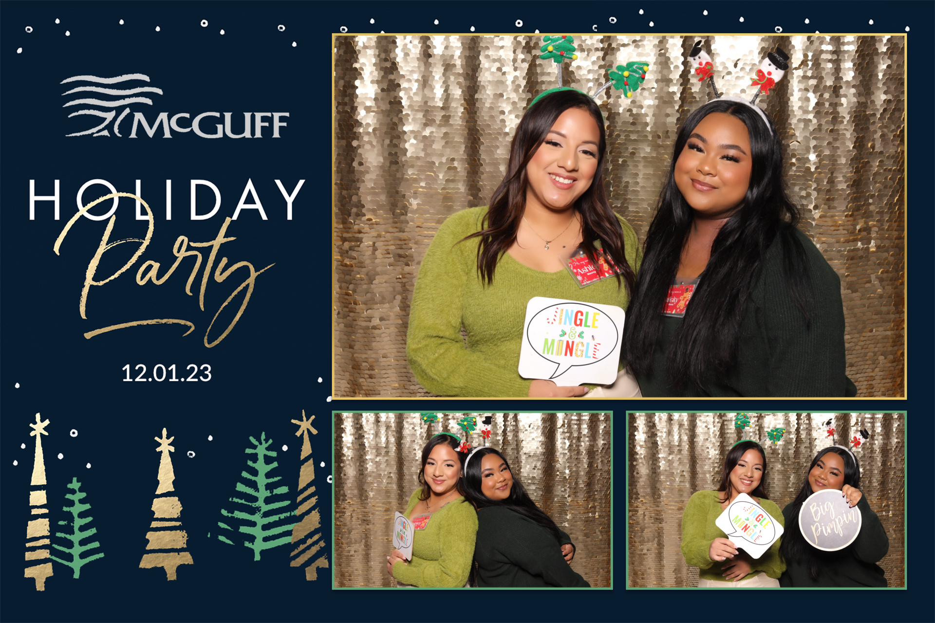McGuff Holiday Party | View more photos from the event at v1.boothgallery.com/u/PhabPhotobooth/McGuff-Holiday-Party