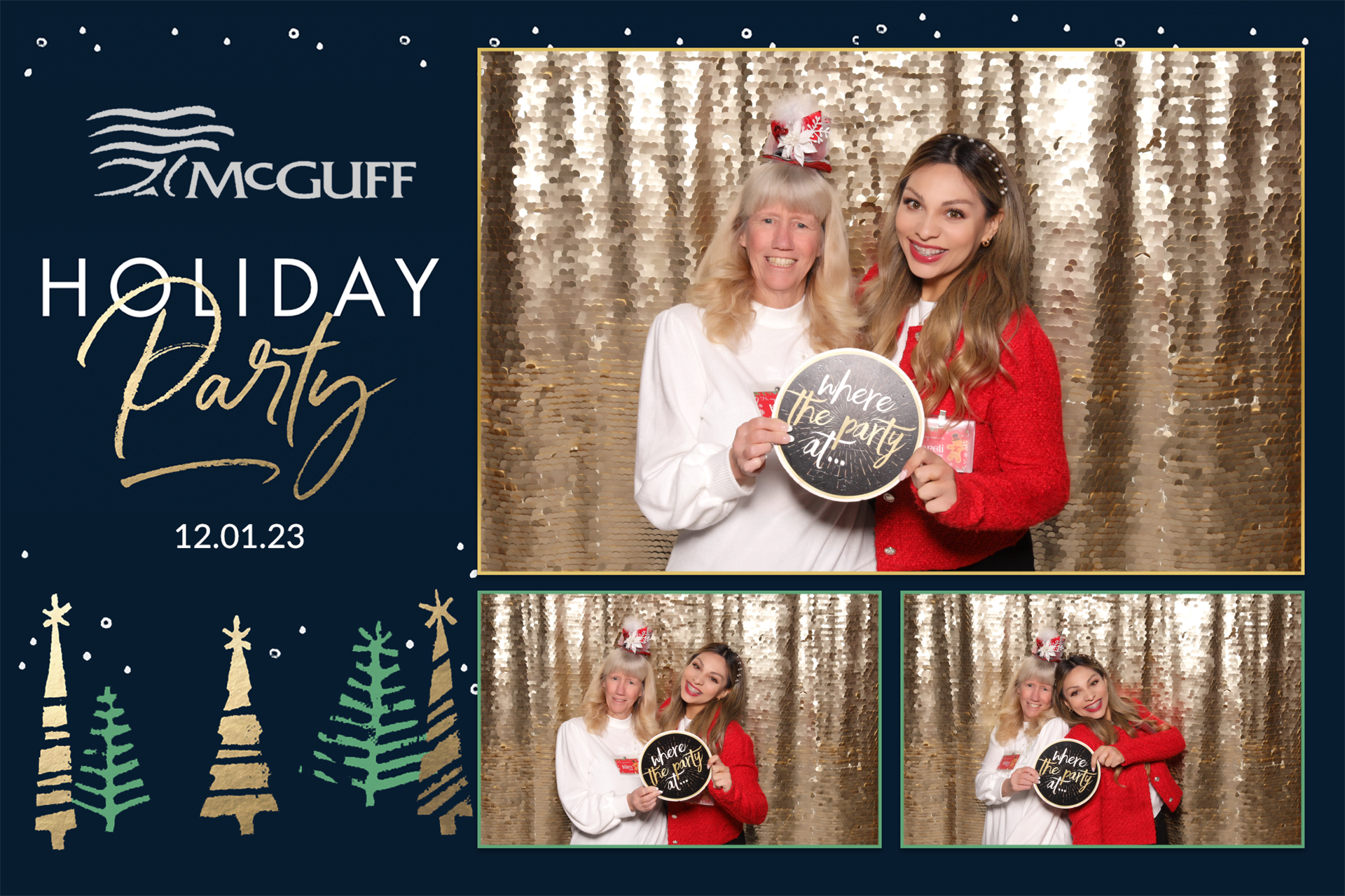 McGuff Holiday Party | View more photos from the event at v1.boothgallery.com/u/PhabPhotobooth/McGuff-Holiday-Party