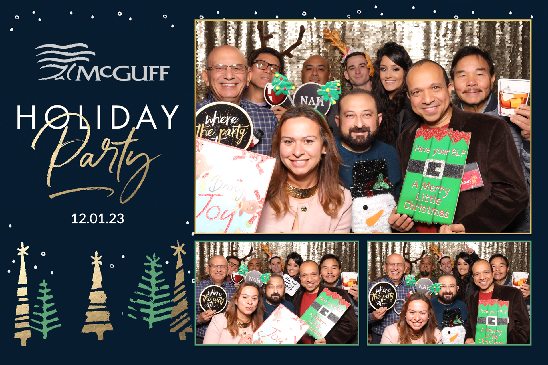 McGuff Holiday Party | View more photos from the event at v1.boothgallery.com/u/PhabPhotobooth/McGuff-Holiday-Party