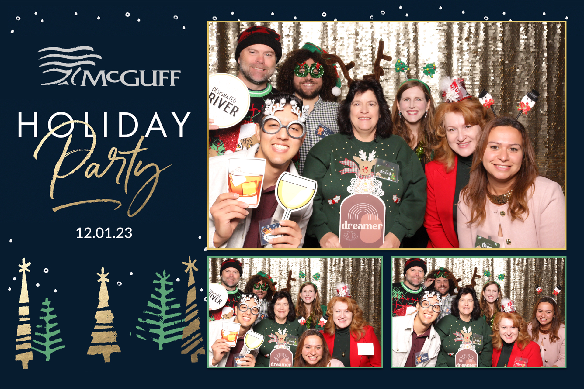 McGuff Holiday Party | View more photos from the event at v1.boothgallery.com/u/PhabPhotobooth/McGuff-Holiday-Party