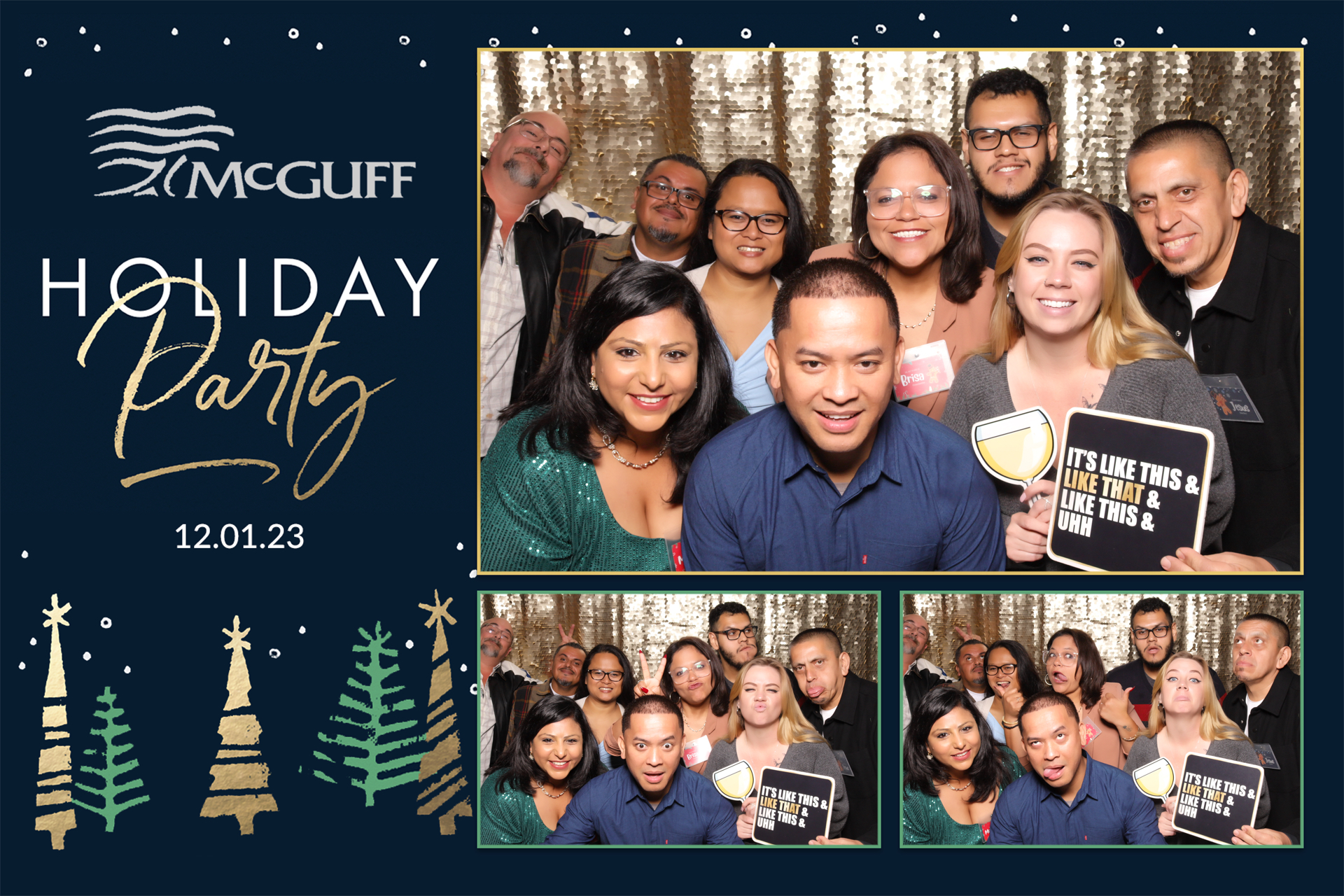 McGuff Holiday Party | View more photos from the event at v1.boothgallery.com/u/PhabPhotobooth/McGuff-Holiday-Party