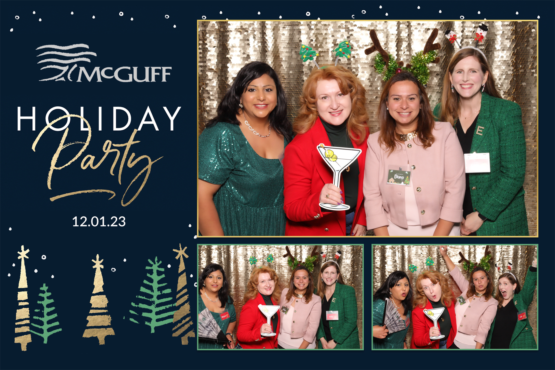 McGuff Holiday Party | View more photos from the event at v1.boothgallery.com/u/PhabPhotobooth/McGuff-Holiday-Party