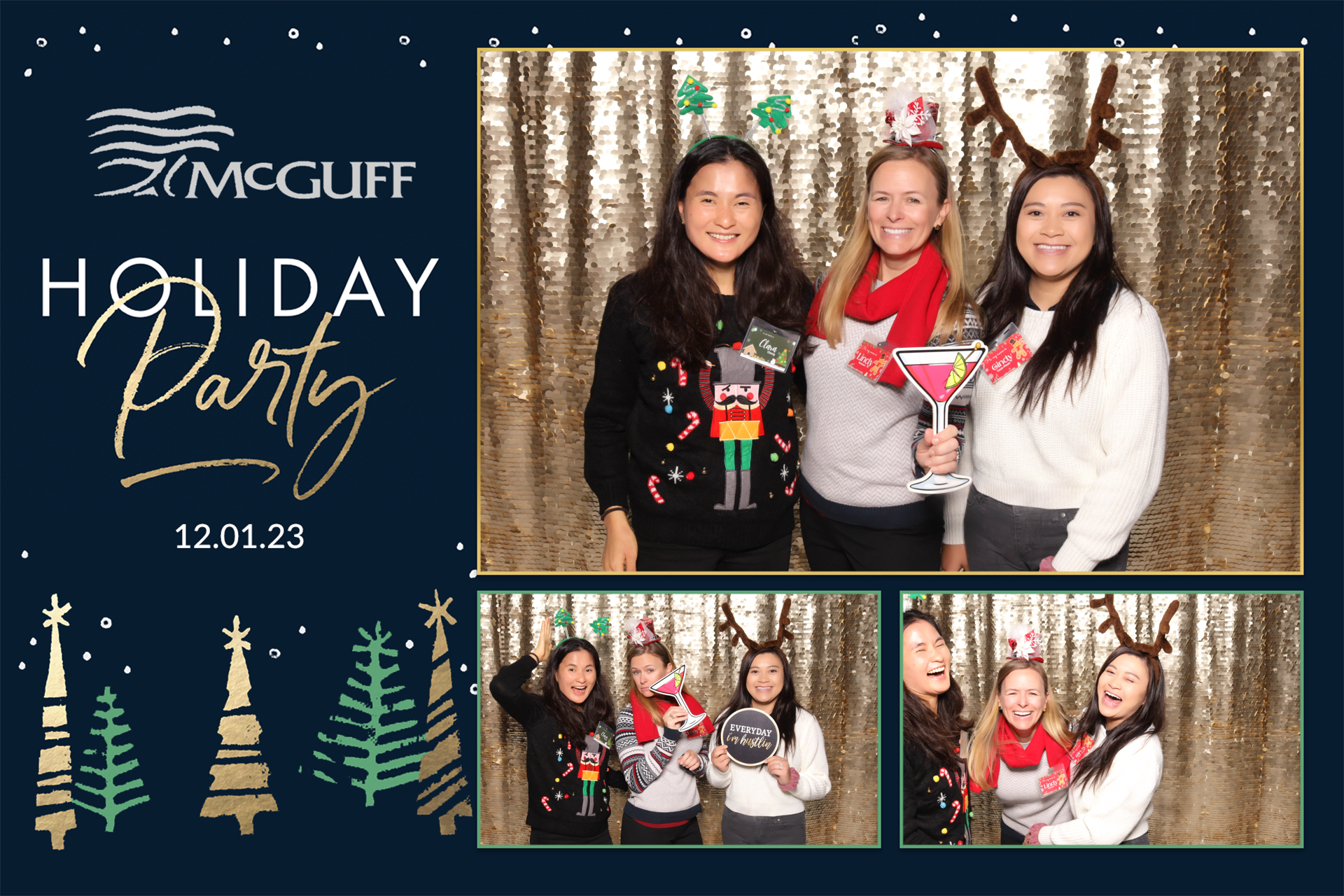 McGuff Holiday Party | View more photos from the event at v1.boothgallery.com/u/PhabPhotobooth/McGuff-Holiday-Party