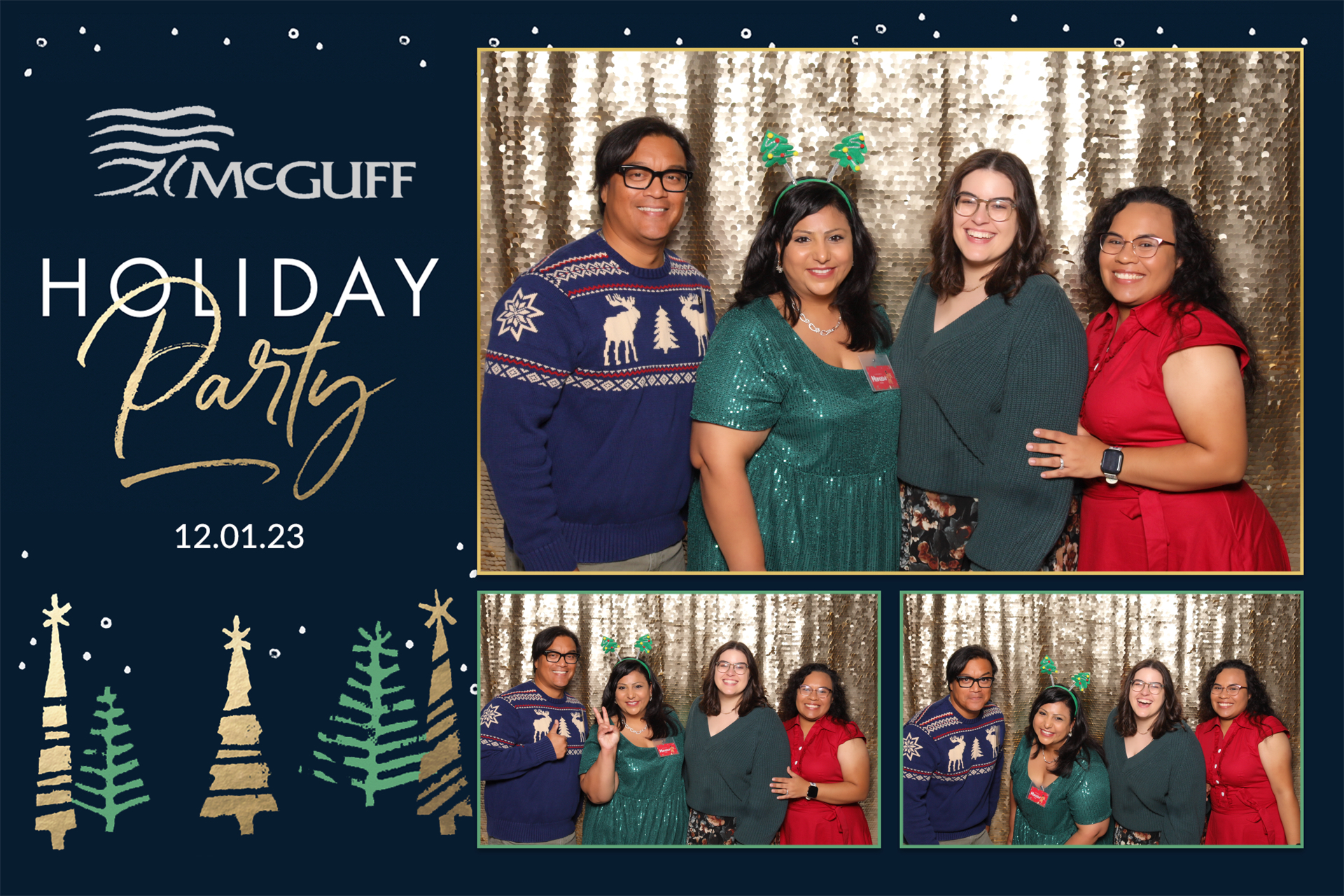 McGuff Holiday Party | View more photos from the event at v1.boothgallery.com/u/PhabPhotobooth/McGuff-Holiday-Party