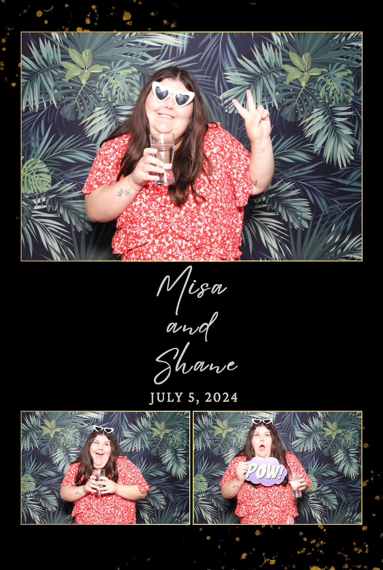 Shane + Misa's Wedding | View more photos from the event at v1.boothgallery.com/u/PhabPhotobooth/Shane-Misas-Wedding