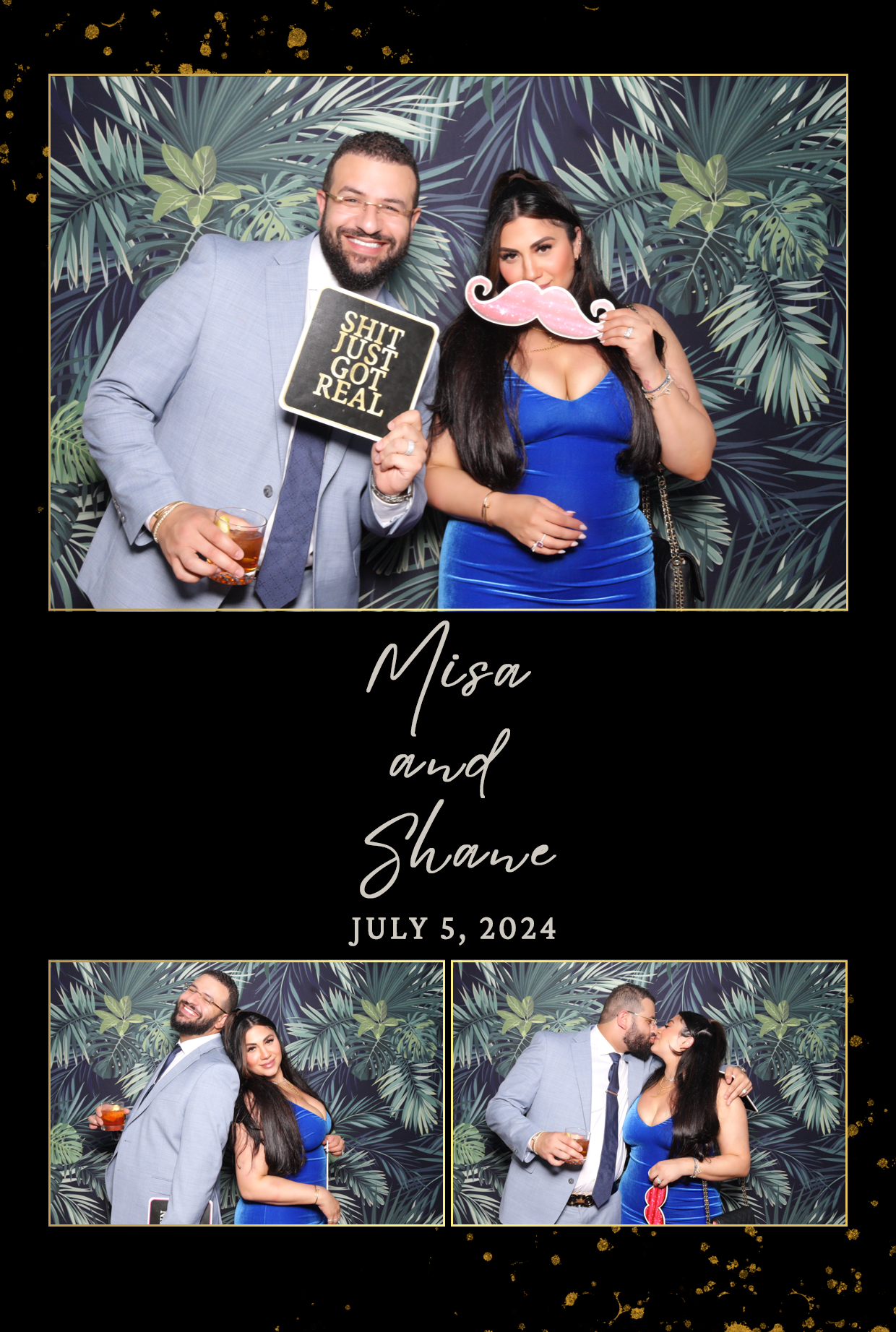 Shane + Misa's Wedding | View more photos from the event at v1.boothgallery.com/u/PhabPhotobooth/Shane-Misas-Wedding