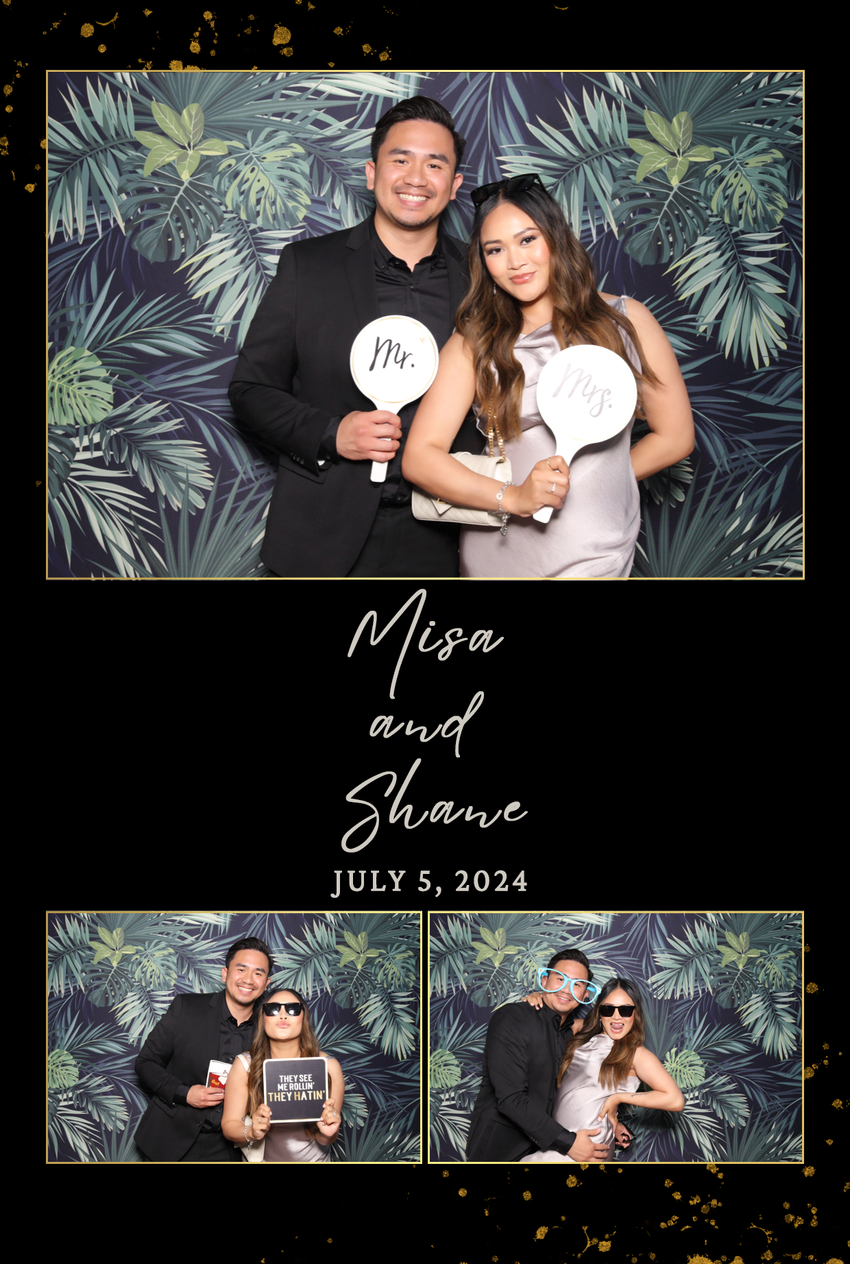 Shane + Misa's Wedding | View more photos from the event at v1.boothgallery.com/u/PhabPhotobooth/Shane-Misas-Wedding