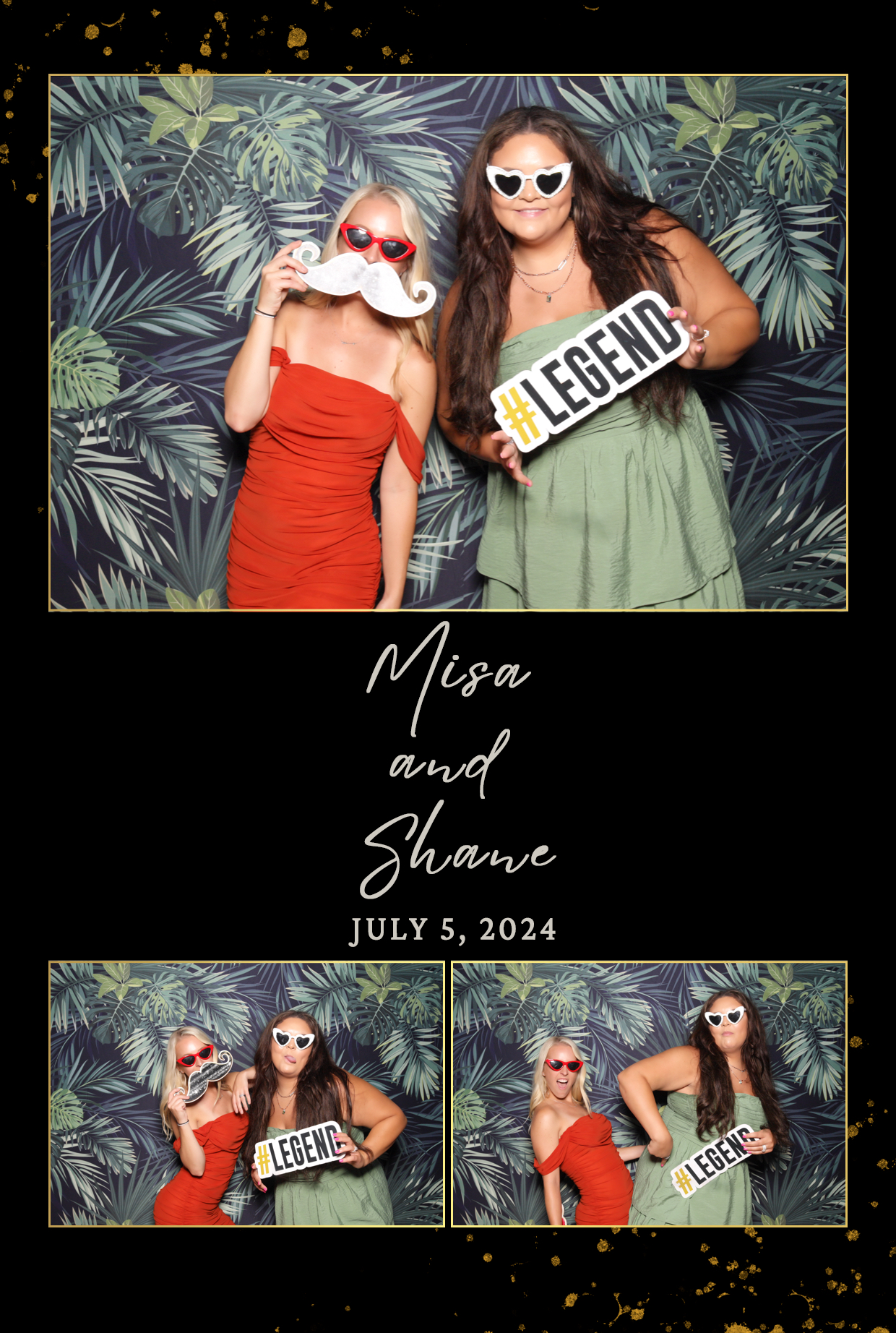 Shane + Misa's Wedding | View more photos from the event at v1.boothgallery.com/u/PhabPhotobooth/Shane-Misas-Wedding