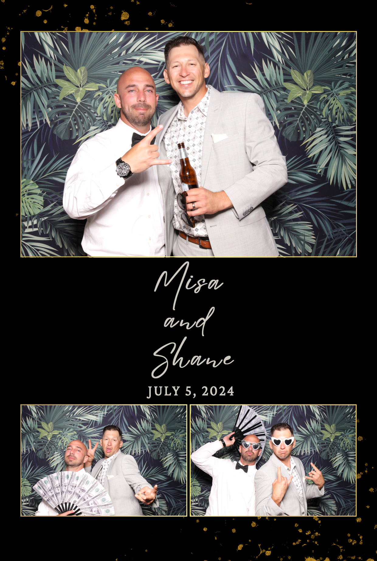 Shane + Misa's Wedding | View more photos from the event at v1.boothgallery.com/u/PhabPhotobooth/Shane-Misas-Wedding