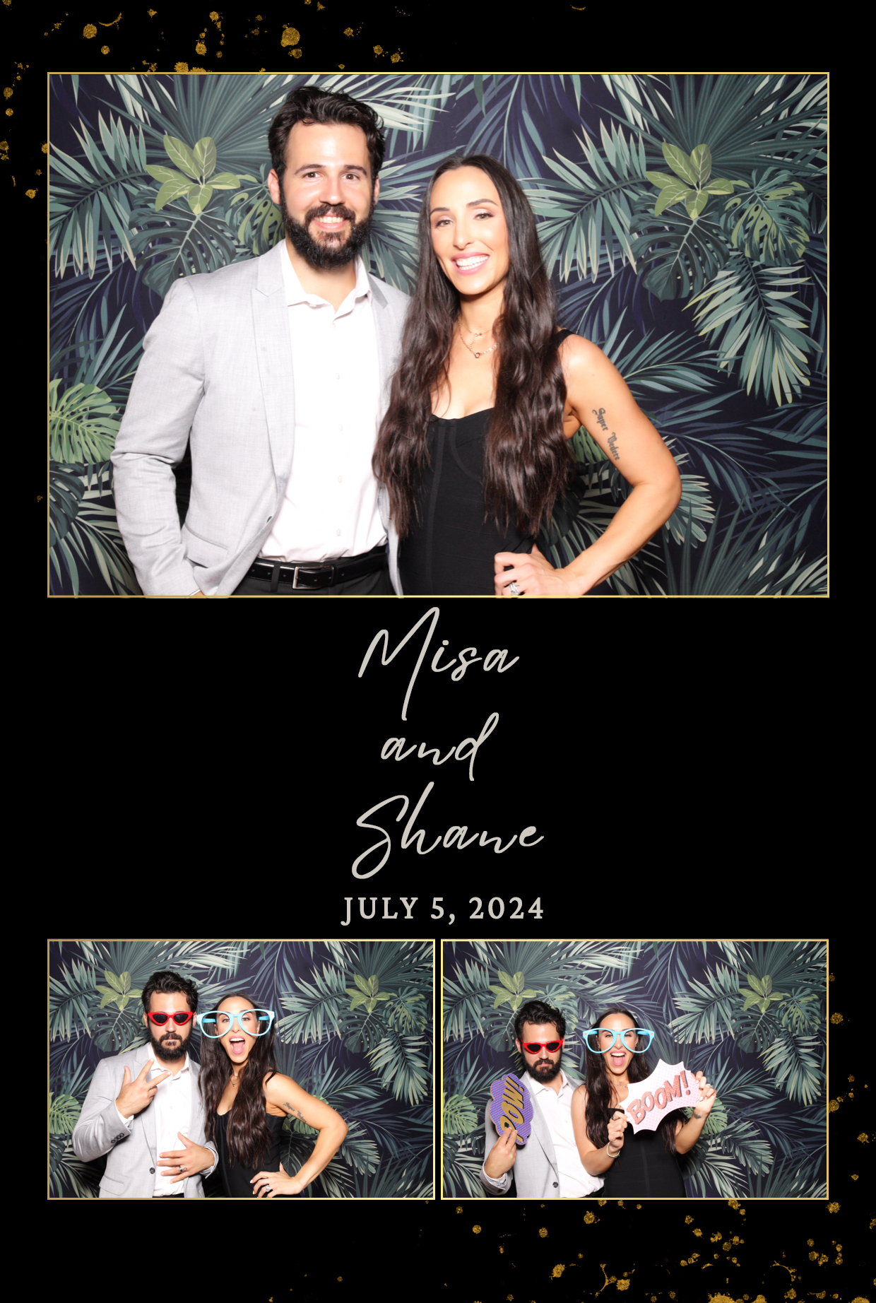Shane + Misa's Wedding | View more photos from the event at v1.boothgallery.com/u/PhabPhotobooth/Shane-Misas-Wedding