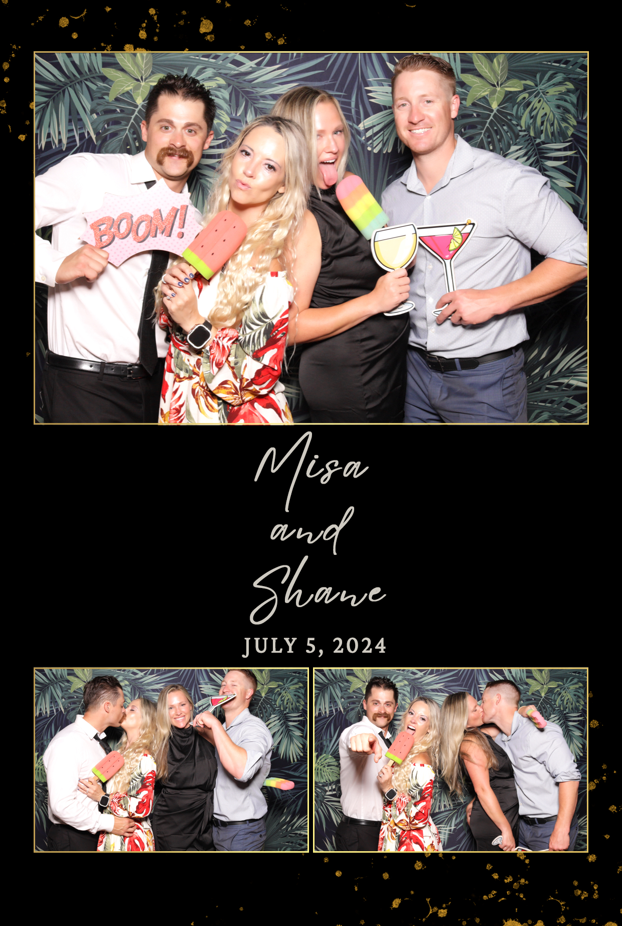Shane + Misa's Wedding | View more photos from the event at v1.boothgallery.com/u/PhabPhotobooth/Shane-Misas-Wedding