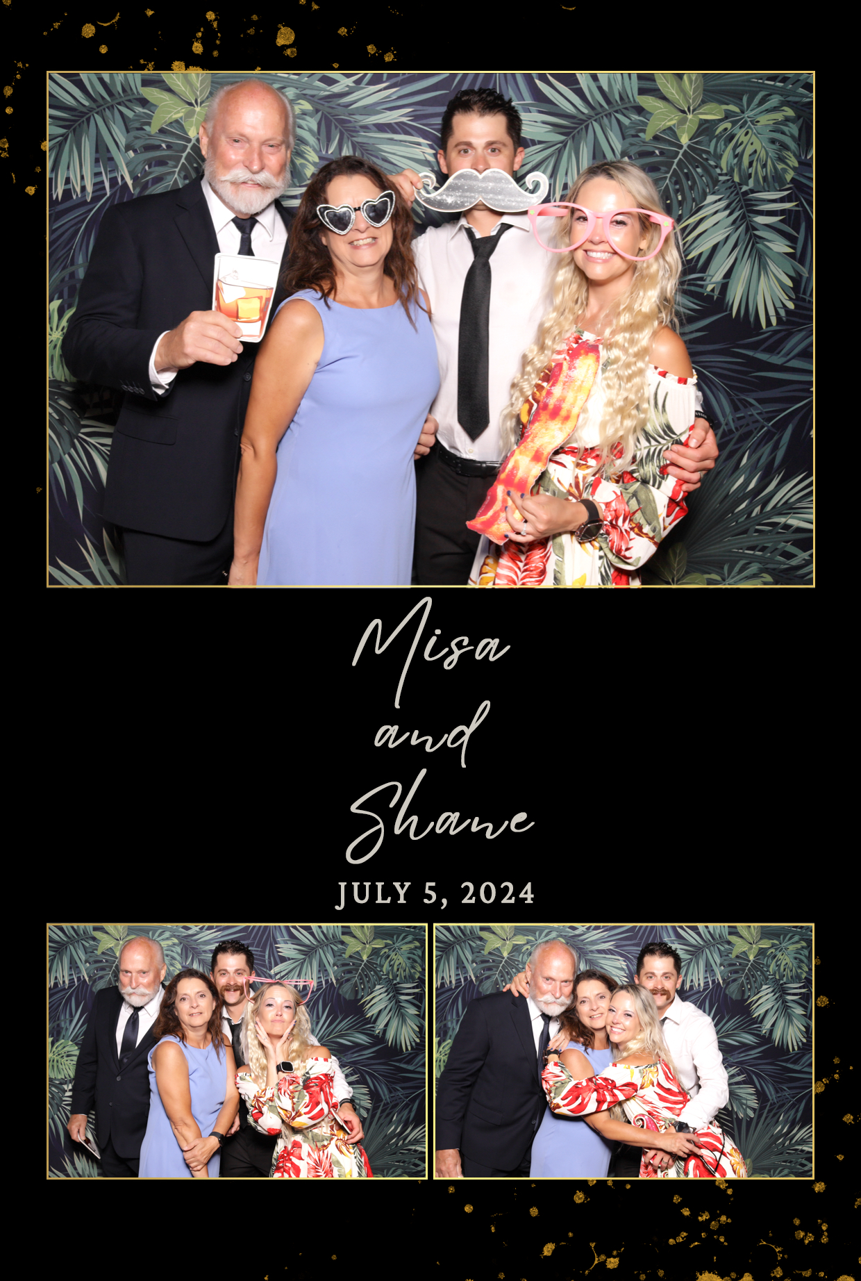 Shane + Misa's Wedding | View more photos from the event at v1.boothgallery.com/u/PhabPhotobooth/Shane-Misas-Wedding