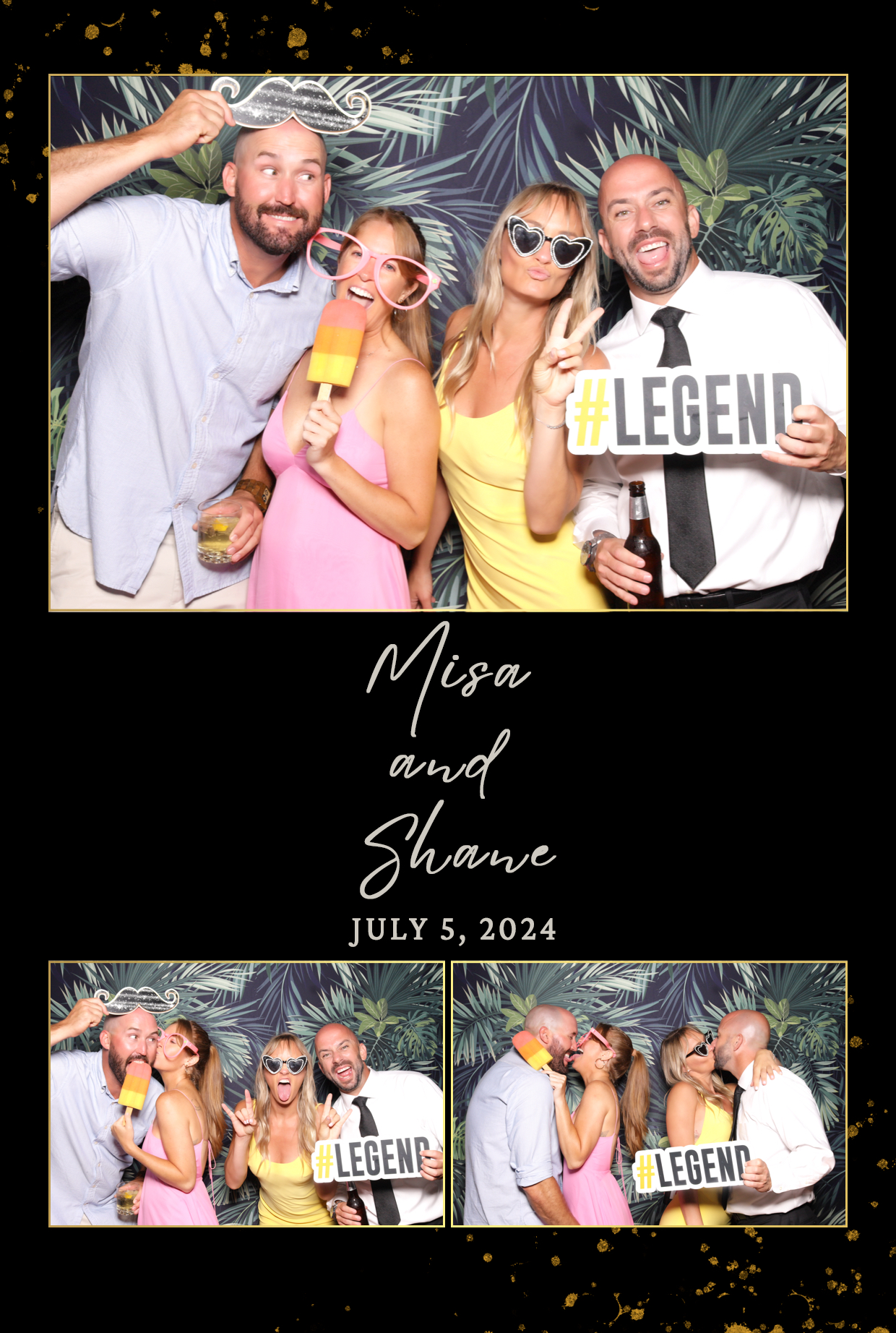 Shane + Misa's Wedding | View more photos from the event at v1.boothgallery.com/u/PhabPhotobooth/Shane-Misas-Wedding
