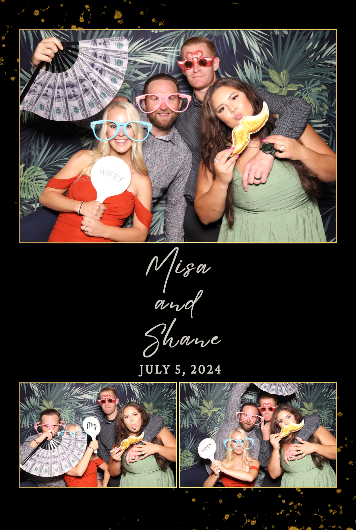 Shane + Misa's Wedding | View more photos from the event at v1.boothgallery.com/u/PhabPhotobooth/Shane-Misas-Wedding