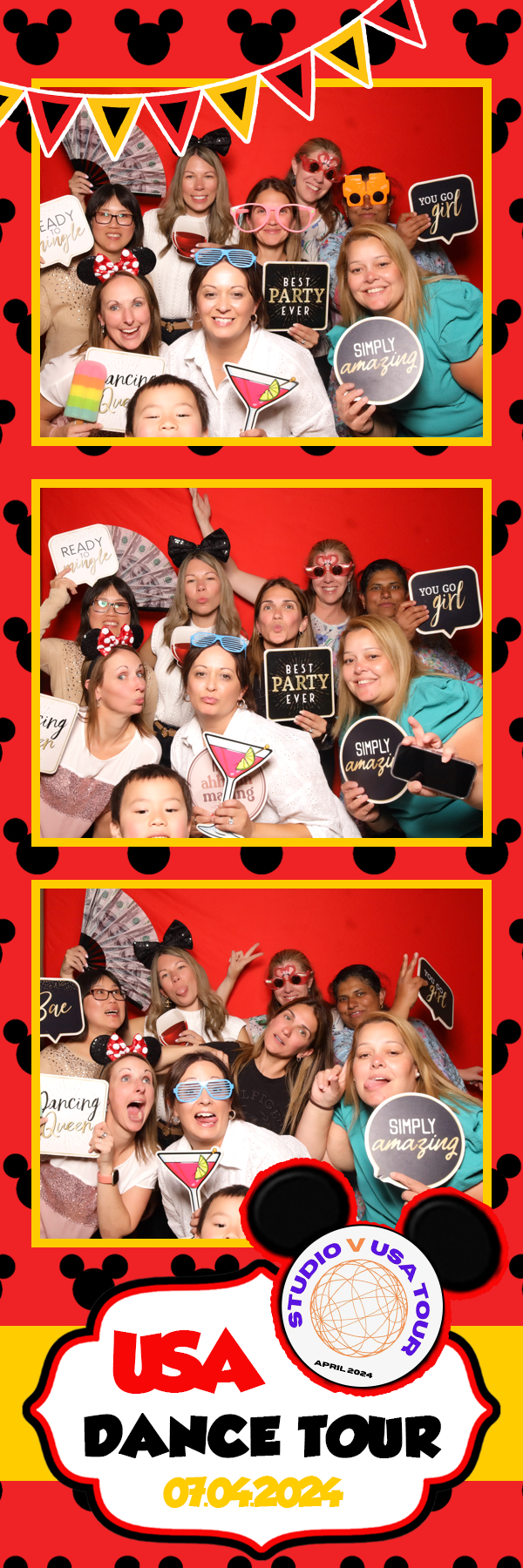 Studio V Farewell Dinner | View more photos from the event at v1.boothgallery.com/u/PhabPhotobooth/Studio-V-Farewell-Dinner