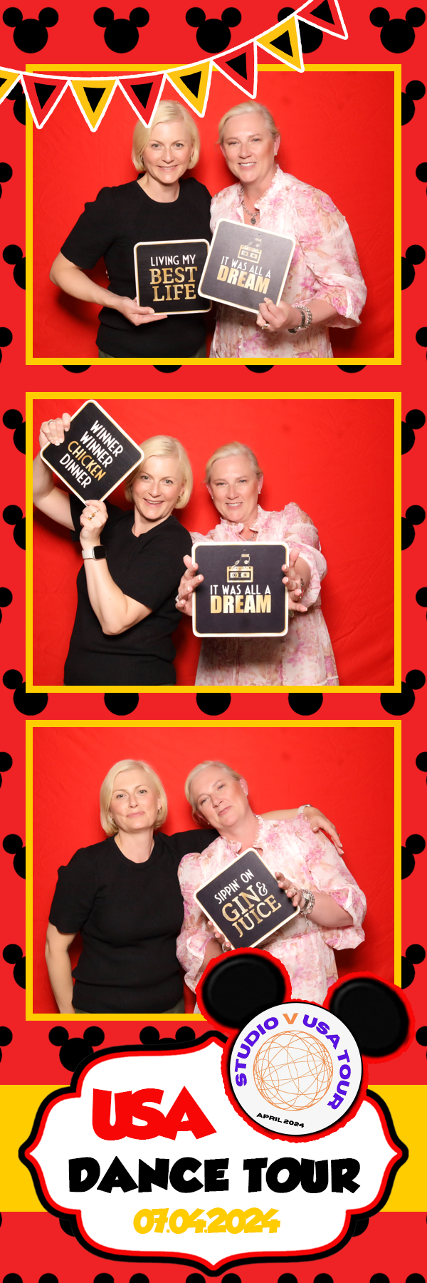 Studio V Farewell Dinner | View more photos from the event at v1.boothgallery.com/u/PhabPhotobooth/Studio-V-Farewell-Dinner