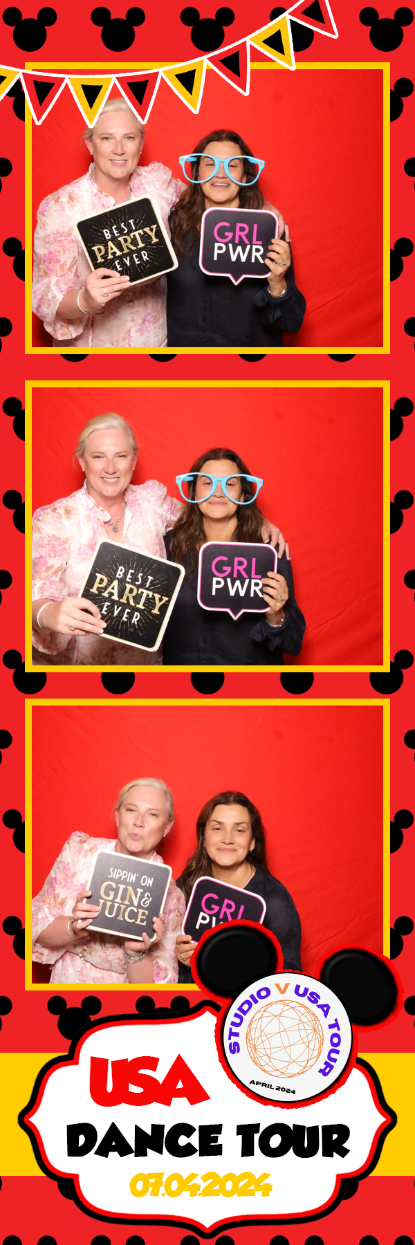 Studio V Farewell Dinner | View more photos from the event at v1.boothgallery.com/u/PhabPhotobooth/Studio-V-Farewell-Dinner
