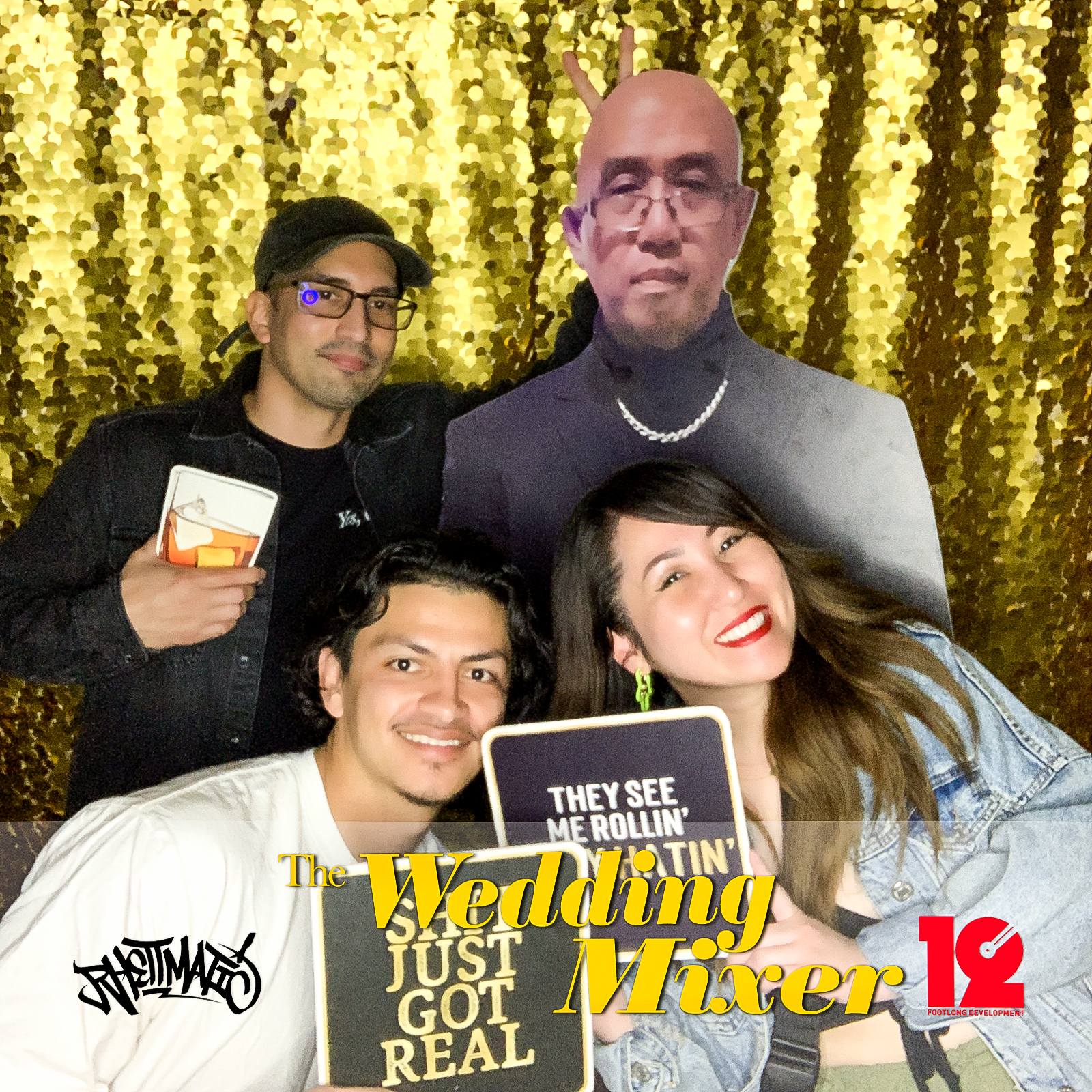 The Wedding Mixer | View more photos from the event at v1.boothgallery.com/u/PhabPhotobooth/The-Wedding-Mixer-0