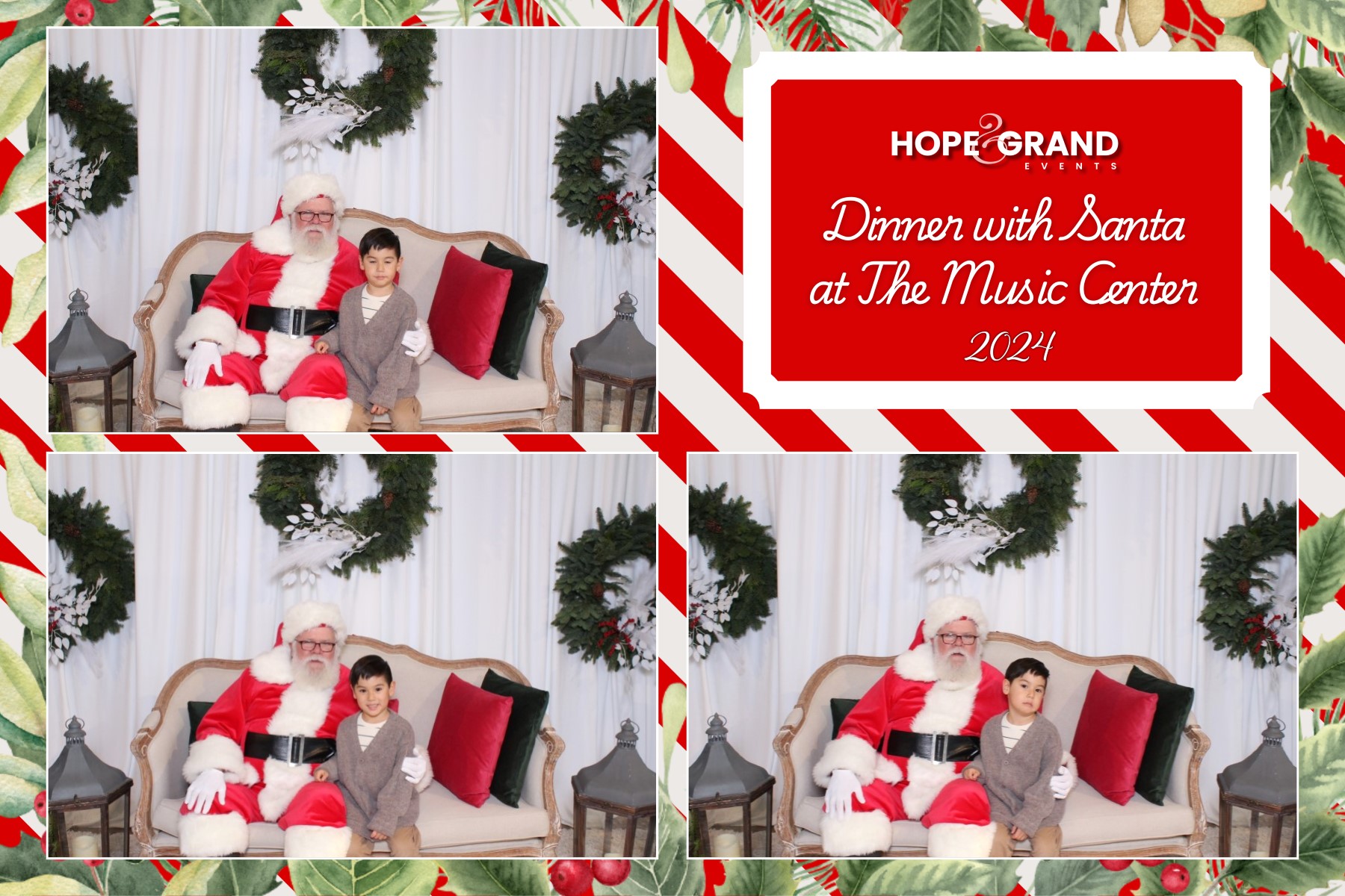 Hope & Grand Events - Dinner with Santa | View more photos from the event at v1.boothgallery.com/u/PhabPhotobooth/Hope-Grand-Events-Dinner-with-Santa