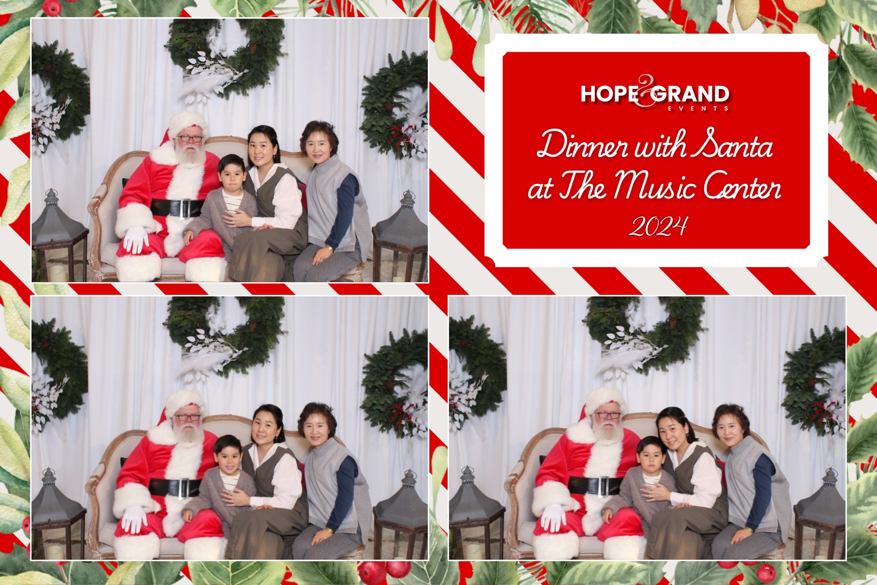 Hope & Grand Events - Dinner with Santa | View more photos from the event at v1.boothgallery.com/u/PhabPhotobooth/Hope-Grand-Events-Dinner-with-Santa