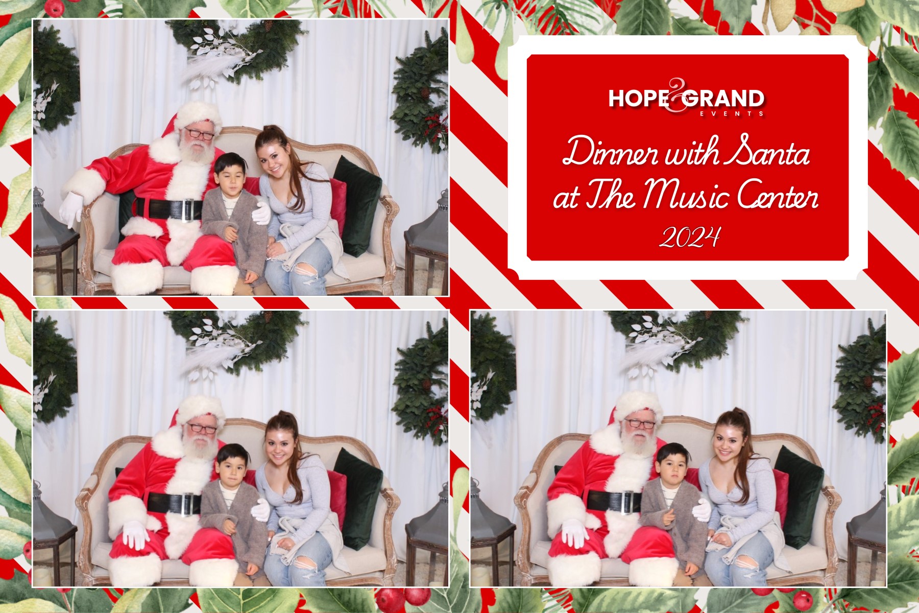 Hope & Grand Events - Dinner with Santa | View more photos from the event at v1.boothgallery.com/u/PhabPhotobooth/Hope-Grand-Events-Dinner-with-Santa