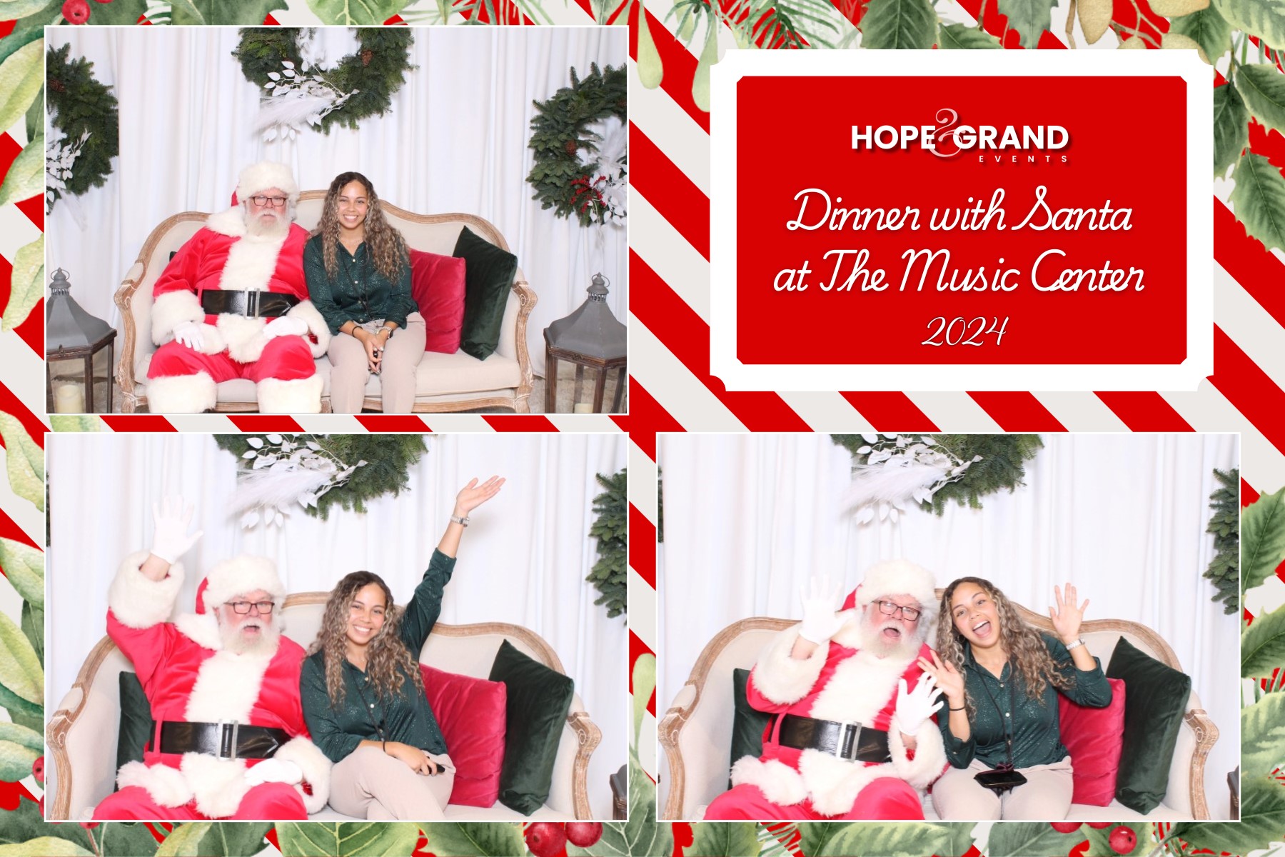 Hope & Grand Events - Dinner with Santa | View more photos from the event at v1.boothgallery.com/u/PhabPhotobooth/Hope-Grand-Events-Dinner-with-Santa