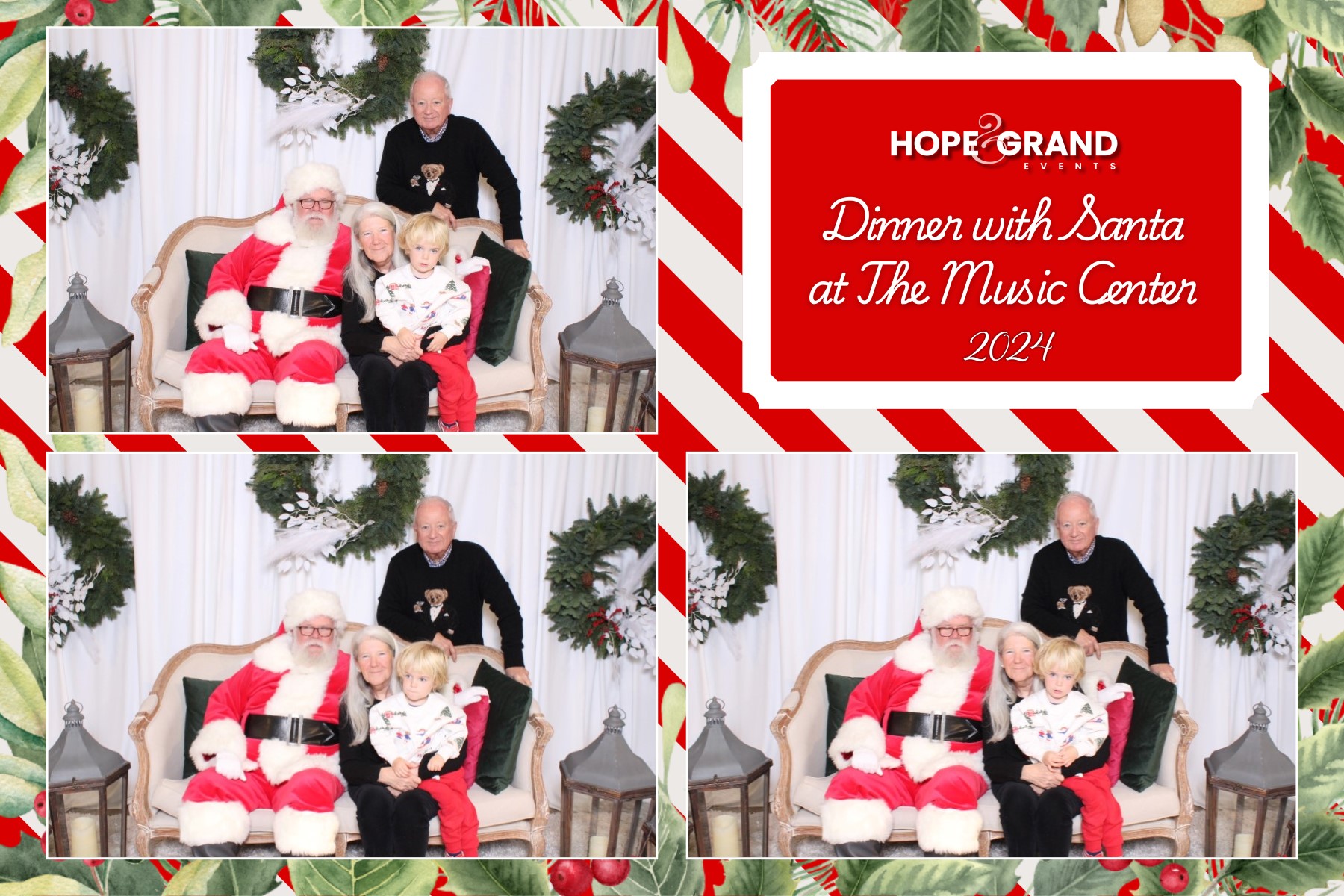 Hope & Grand Events - Dinner with Santa | View more photos from the event at v1.boothgallery.com/u/PhabPhotobooth/Hope-Grand-Events-Dinner-with-Santa