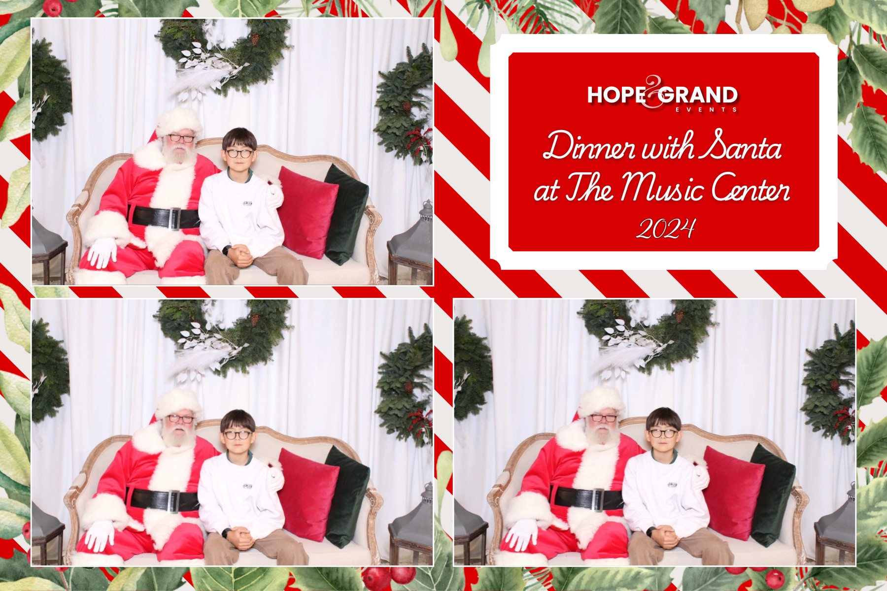 Hope & Grand Events - Dinner with Santa | View more photos from the event at v1.boothgallery.com/u/PhabPhotobooth/Hope-Grand-Events-Dinner-with-Santa