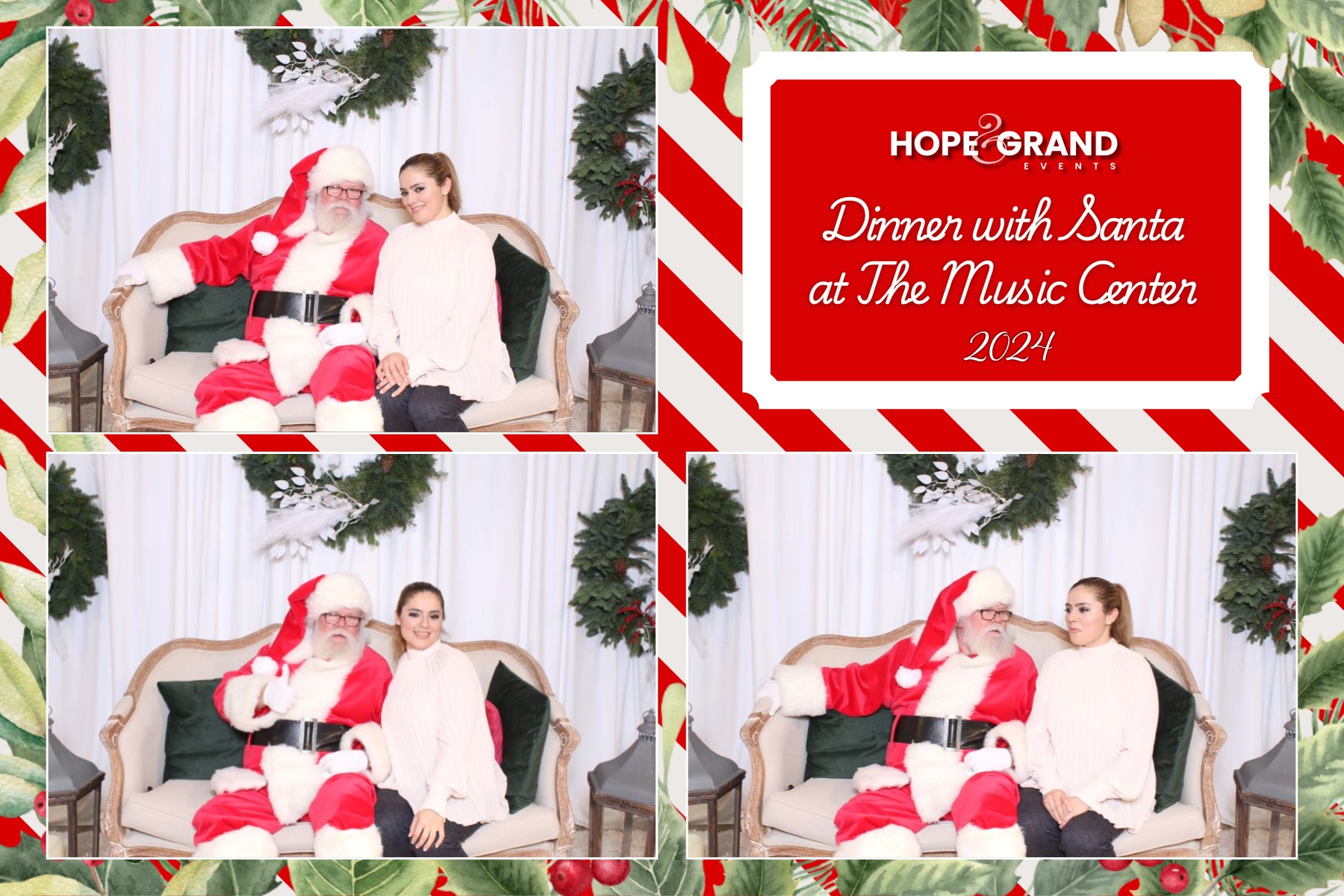 Hope & Grand Events - Dinner with Santa | View more photos from the event at v1.boothgallery.com/u/PhabPhotobooth/Hope-Grand-Events-Dinner-with-Santa