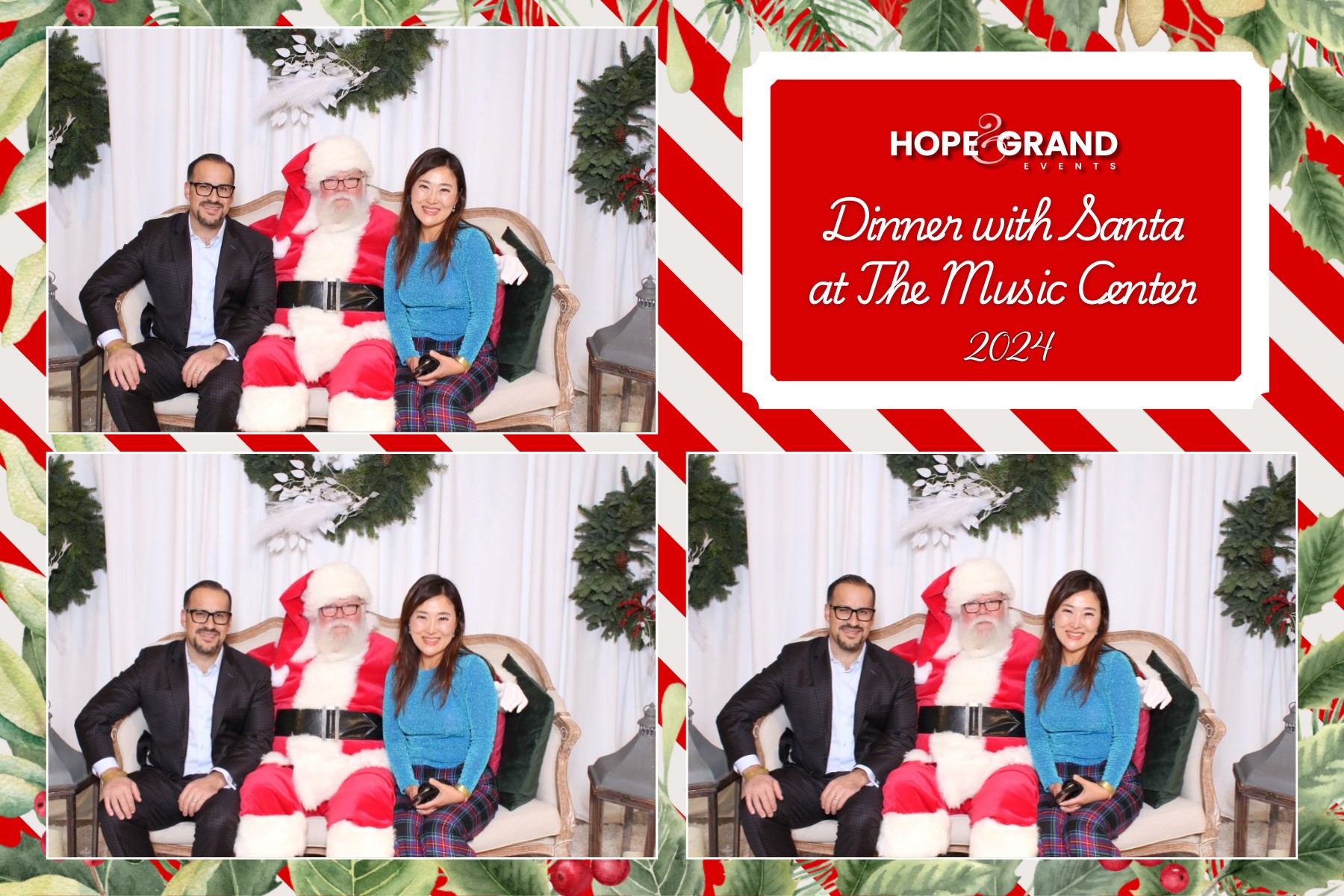 Hope & Grand Events - Dinner with Santa | View more photos from the event at v1.boothgallery.com/u/PhabPhotobooth/Hope-Grand-Events-Dinner-with-Santa