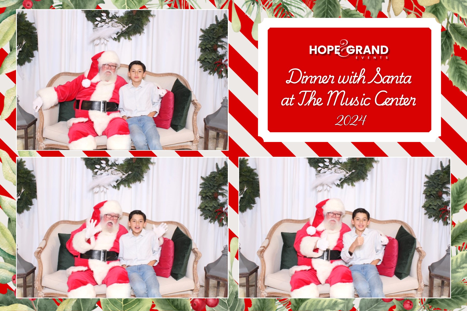 Hope & Grand Events - Dinner with Santa | View more photos from the event at v1.boothgallery.com/u/PhabPhotobooth/Hope-Grand-Events-Dinner-with-Santa