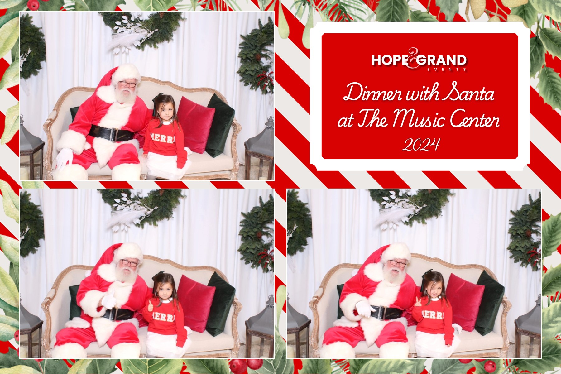 Hope & Grand Events - Dinner with Santa | View more photos from the event at v1.boothgallery.com/u/PhabPhotobooth/Hope-Grand-Events-Dinner-with-Santa