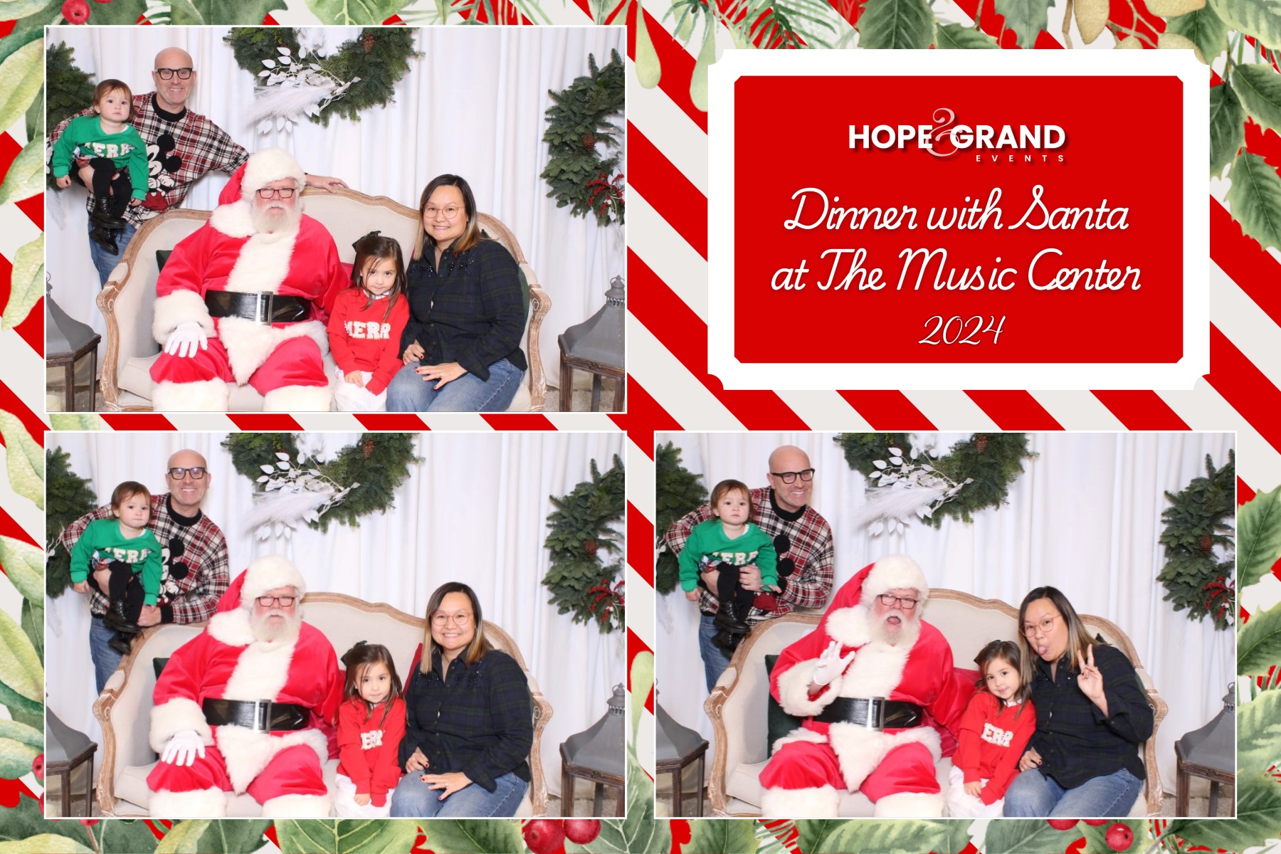 Hope & Grand Events - Dinner with Santa | View more photos from the event at v1.boothgallery.com/u/PhabPhotobooth/Hope-Grand-Events-Dinner-with-Santa