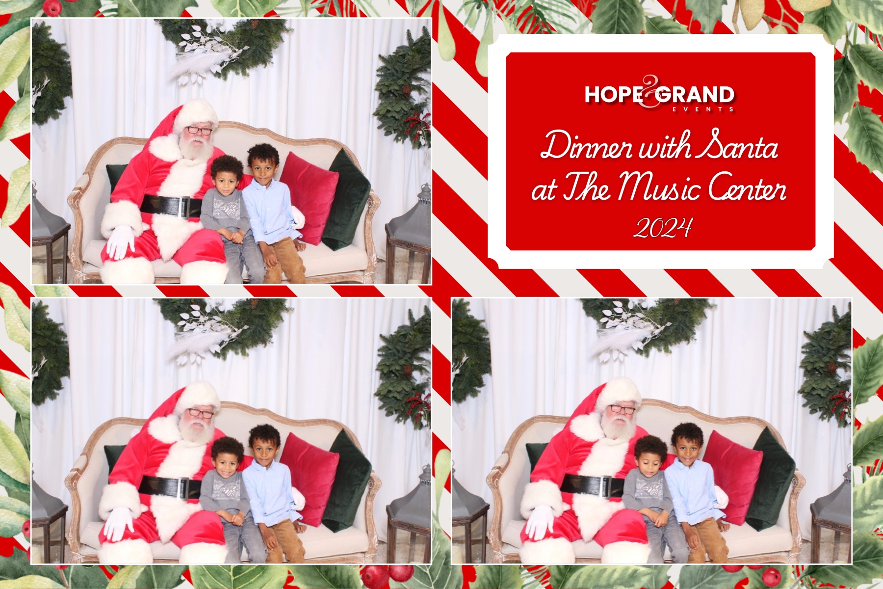 Hope & Grand Events - Dinner with Santa | View more photos from the event at v1.boothgallery.com/u/PhabPhotobooth/Hope-Grand-Events-Dinner-with-Santa