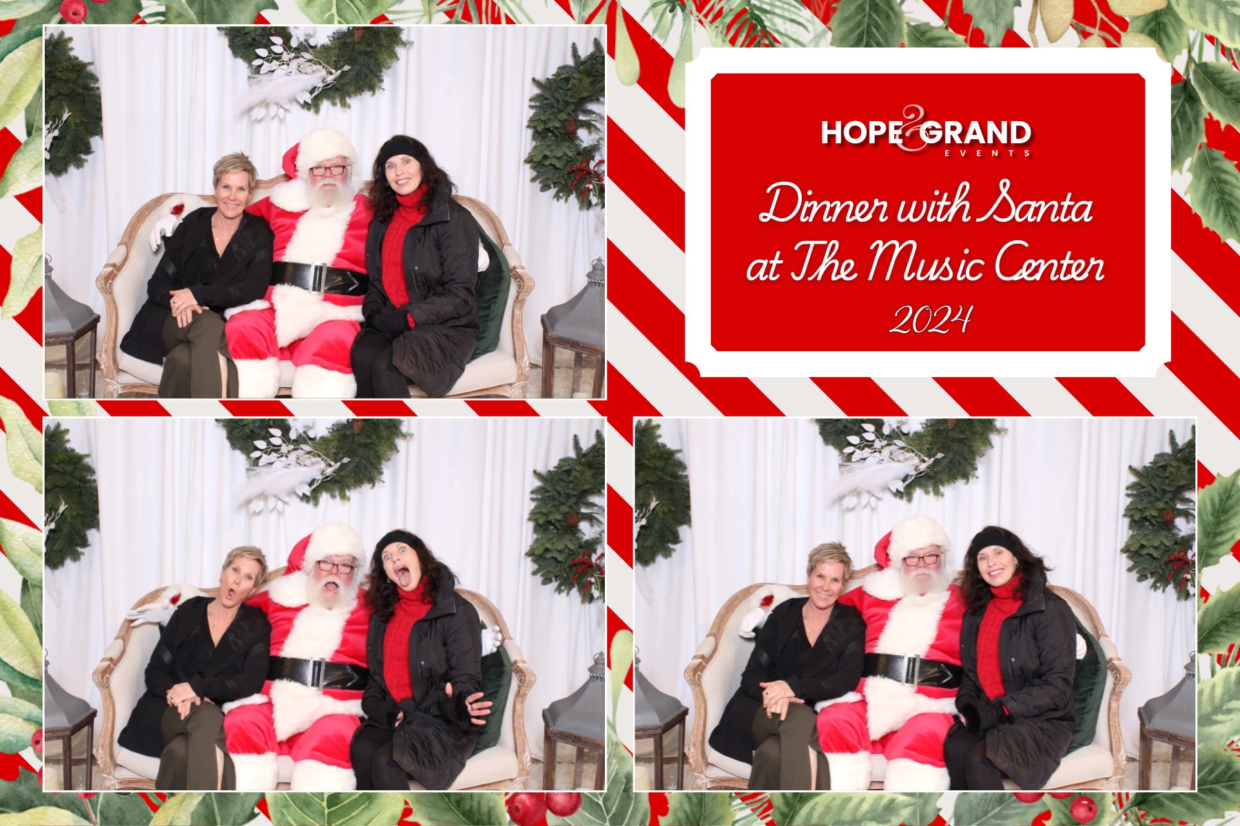 Hope & Grand Events - Dinner with Santa | View more photos from the event at v1.boothgallery.com/u/PhabPhotobooth/Hope-Grand-Events-Dinner-with-Santa