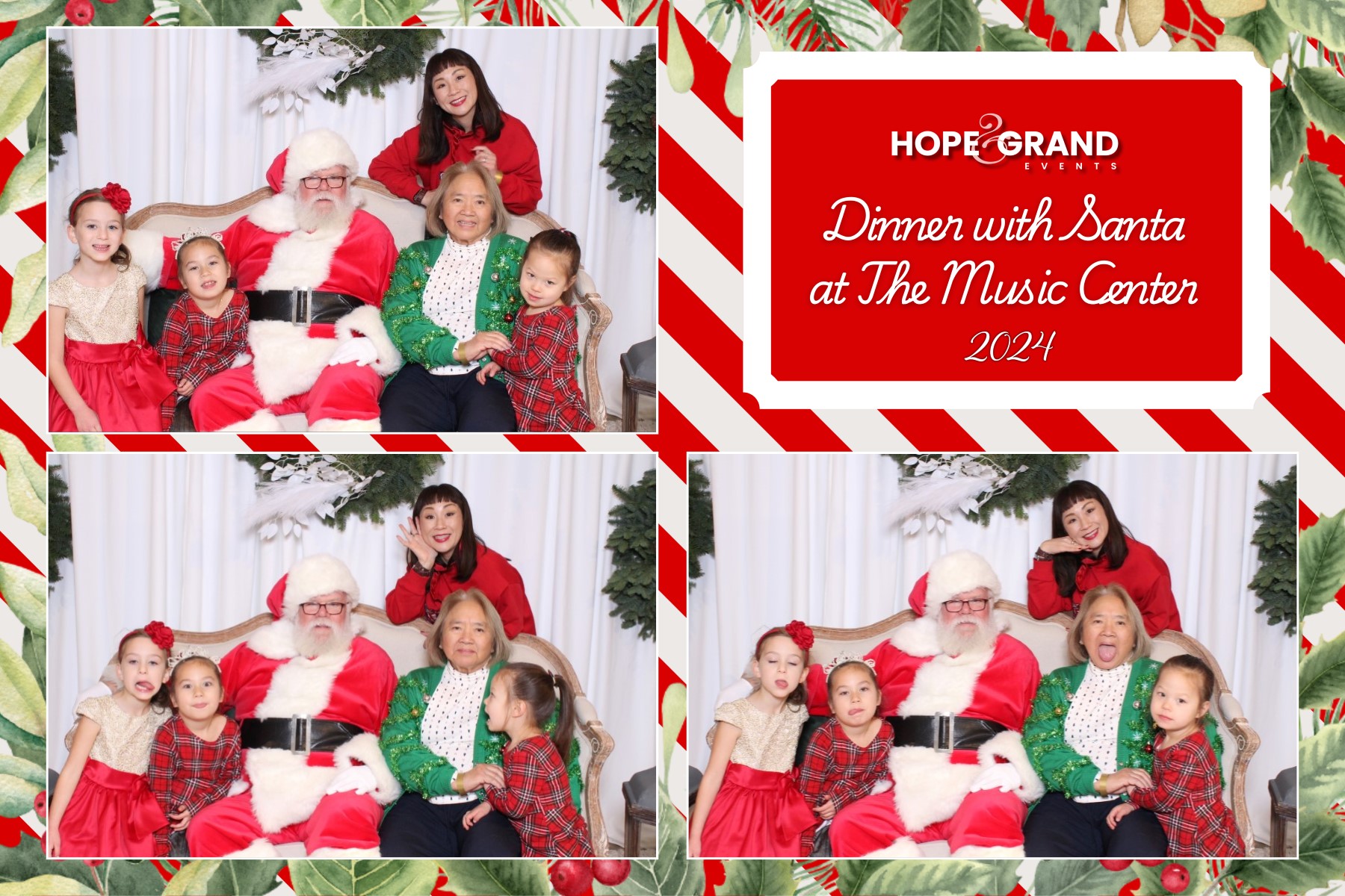 Hope & Grand Events - Dinner with Santa | View more photos from the event at v1.boothgallery.com/u/PhabPhotobooth/Hope-Grand-Events-Dinner-with-Santa