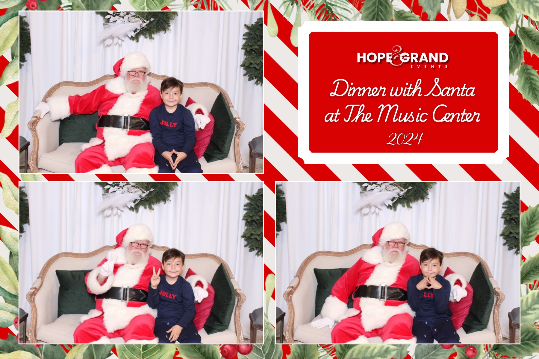 Hope & Grand Events - Dinner with Santa | View more photos from the event at v1.boothgallery.com/u/PhabPhotobooth/Hope-Grand-Events-Dinner-with-Santa