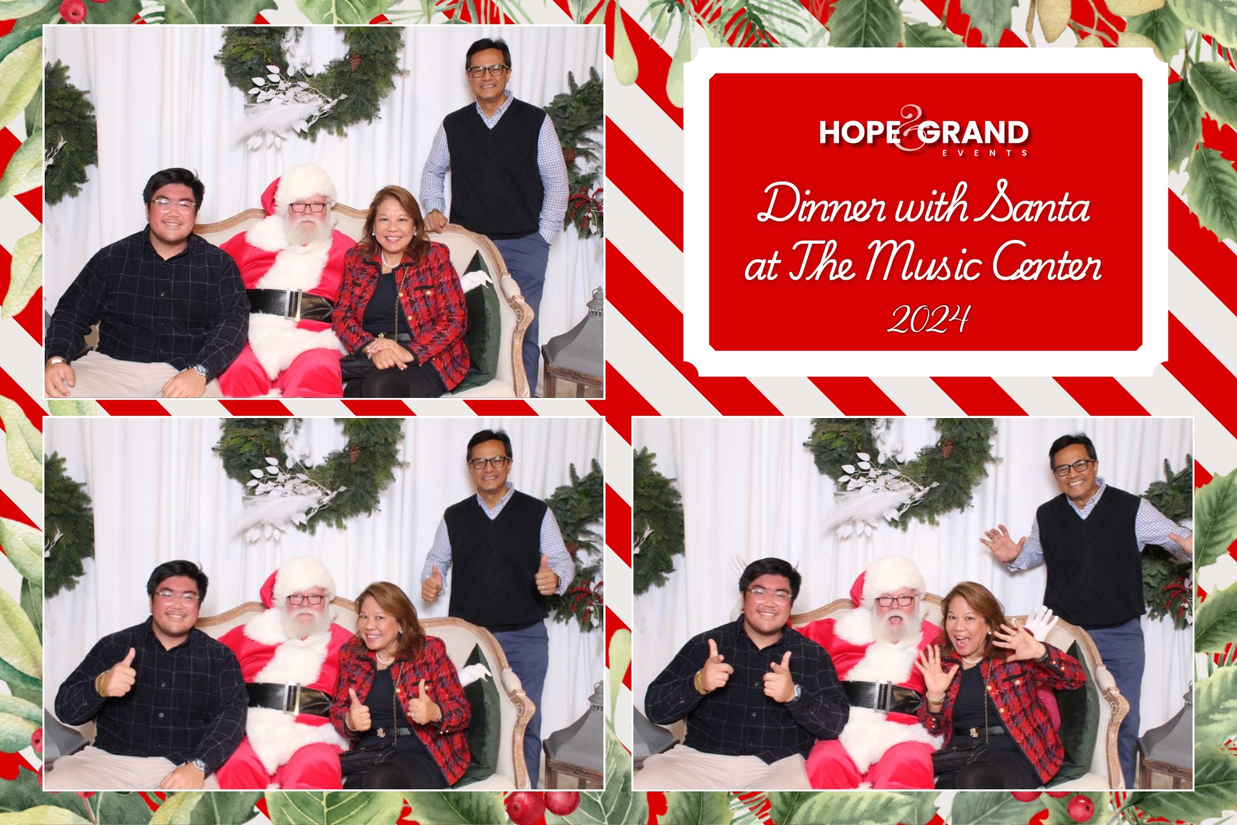 Hope & Grand Events - Dinner with Santa | View more photos from the event at v1.boothgallery.com/u/PhabPhotobooth/Hope-Grand-Events-Dinner-with-Santa