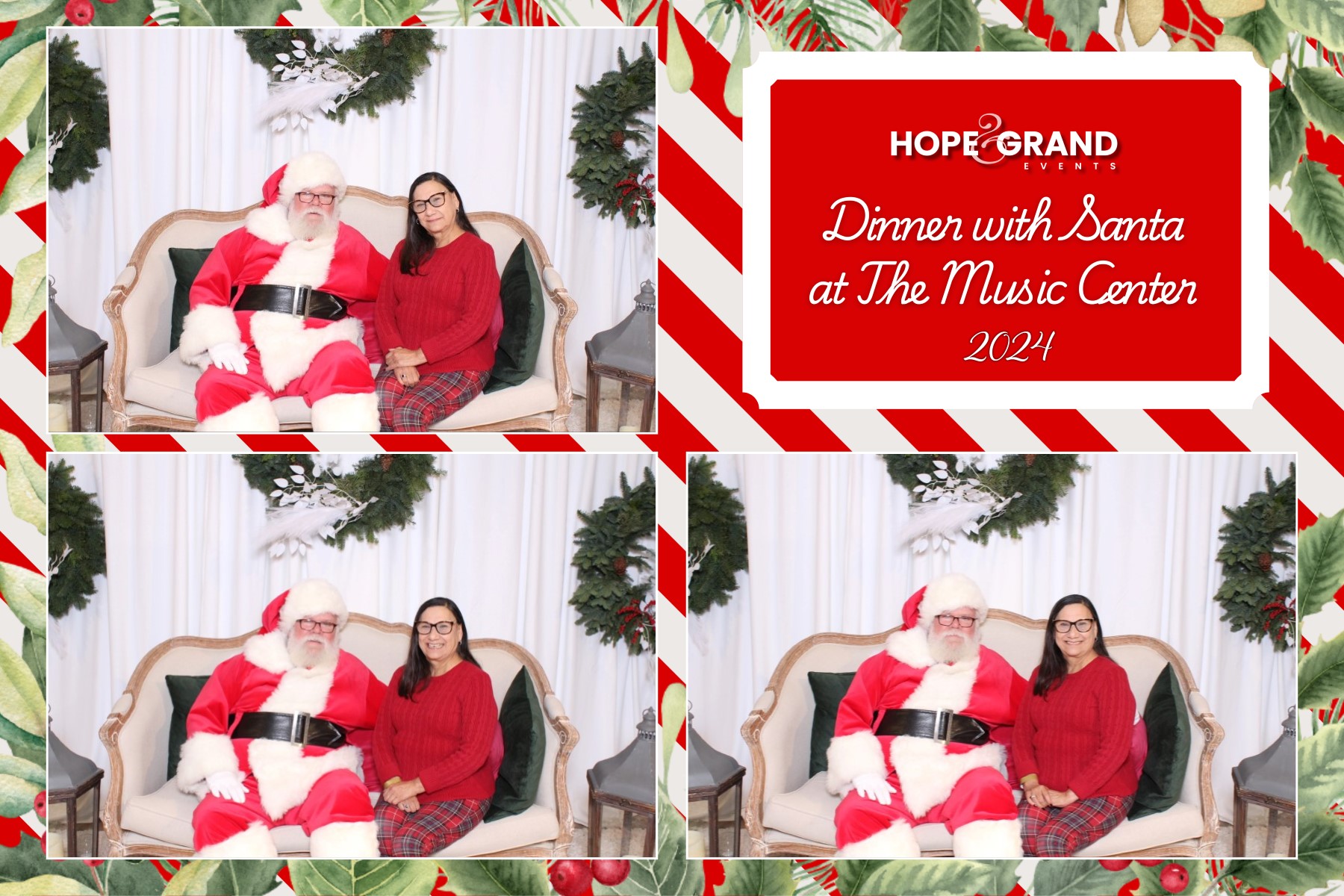 Hope & Grand Events - Dinner with Santa | View more photos from the event at v1.boothgallery.com/u/PhabPhotobooth/Hope-Grand-Events-Dinner-with-Santa