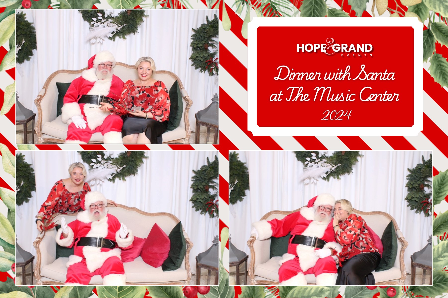 Hope & Grand Events - Dinner with Santa | View more photos from the event at v1.boothgallery.com/u/PhabPhotobooth/Hope-Grand-Events-Dinner-with-Santa