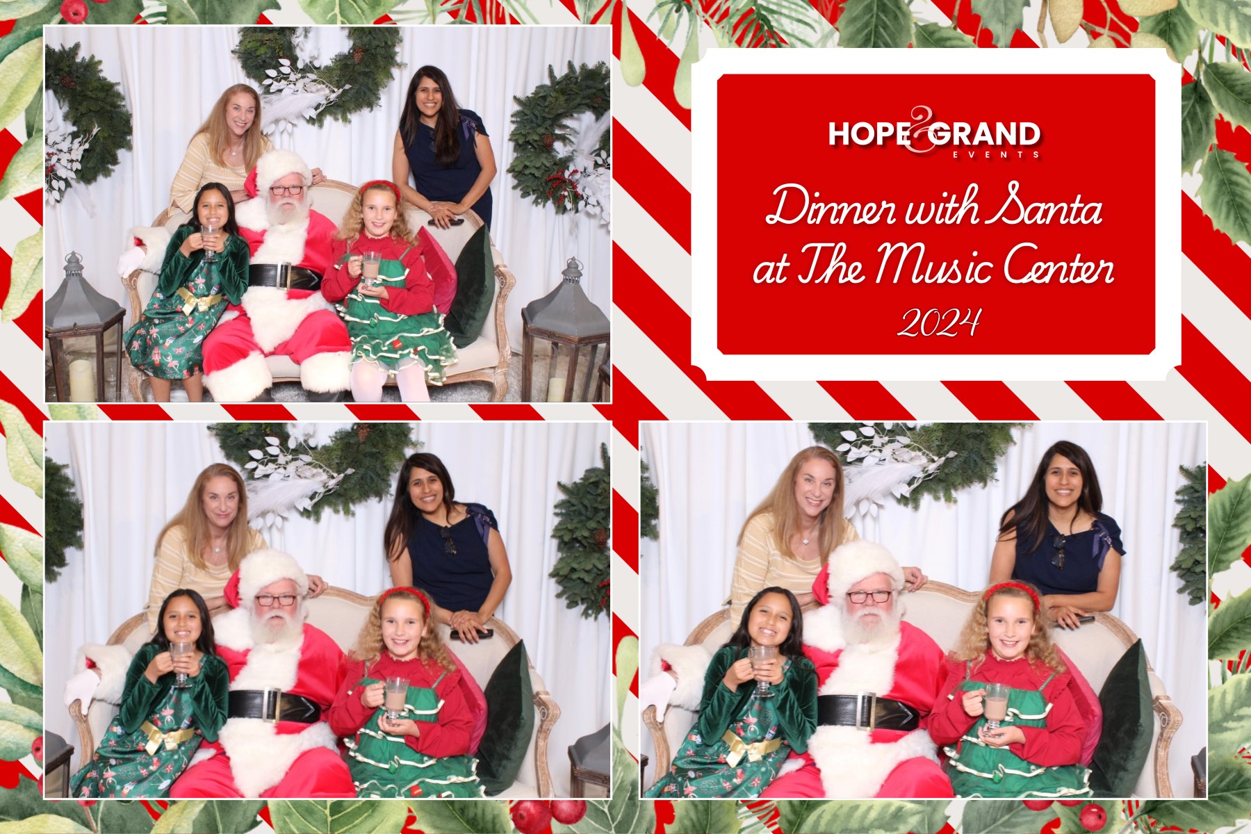 Hope & Grand Events - Dinner with Santa | View more photos from the event at v1.boothgallery.com/u/PhabPhotobooth/Hope-Grand-Events-Dinner-with-Santa