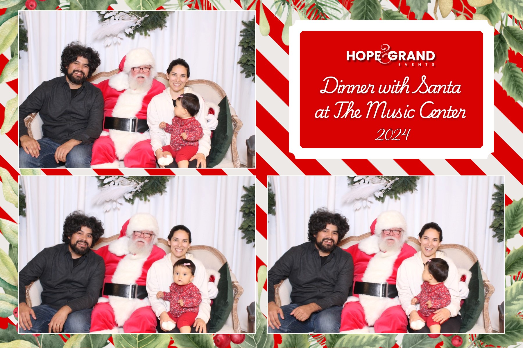 Hope & Grand Events - Dinner with Santa | View more photos from the event at v1.boothgallery.com/u/PhabPhotobooth/Hope-Grand-Events-Dinner-with-Santa