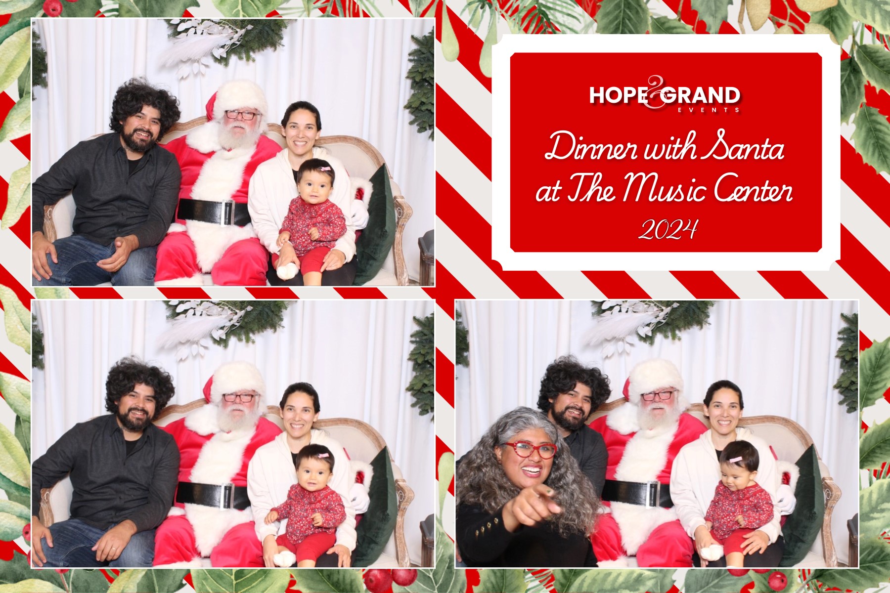 Hope & Grand Events - Dinner with Santa | View more photos from the event at v1.boothgallery.com/u/PhabPhotobooth/Hope-Grand-Events-Dinner-with-Santa