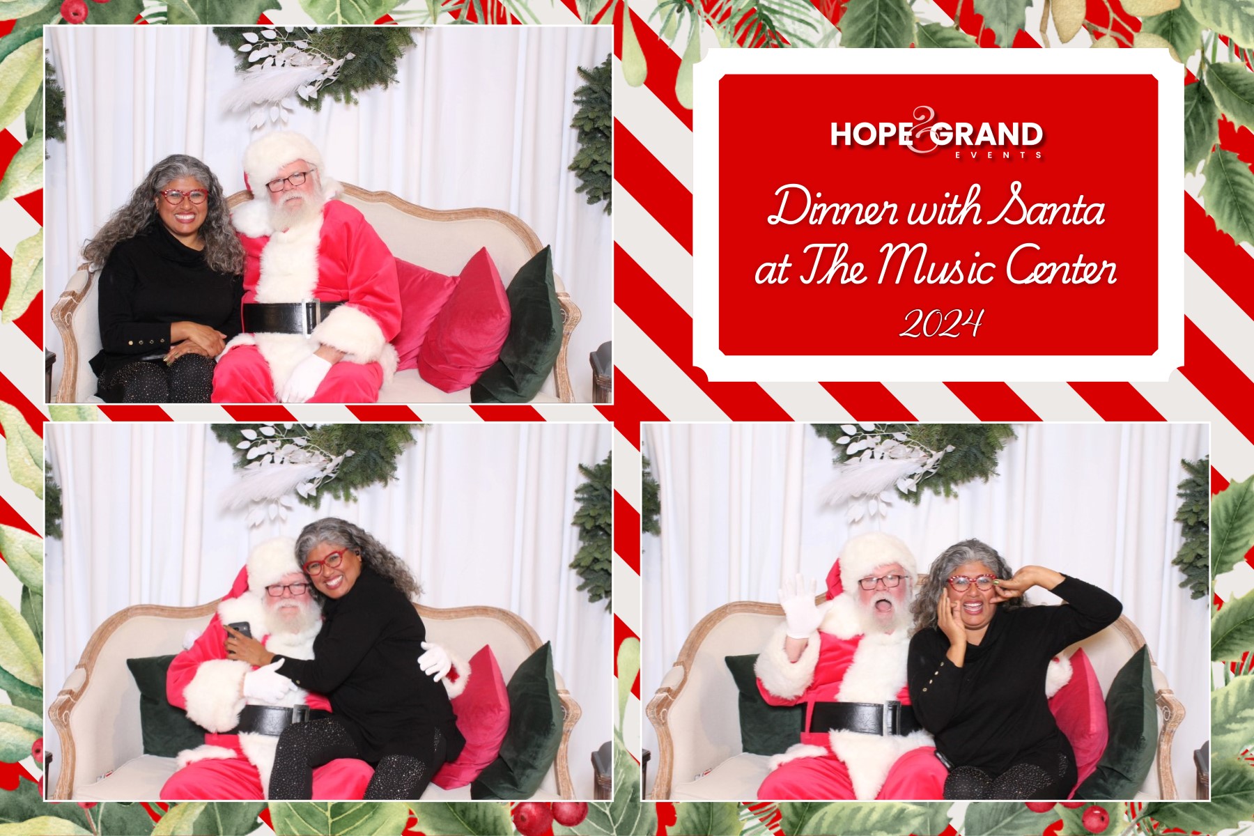 Hope & Grand Events - Dinner with Santa | View more photos from the event at v1.boothgallery.com/u/PhabPhotobooth/Hope-Grand-Events-Dinner-with-Santa
