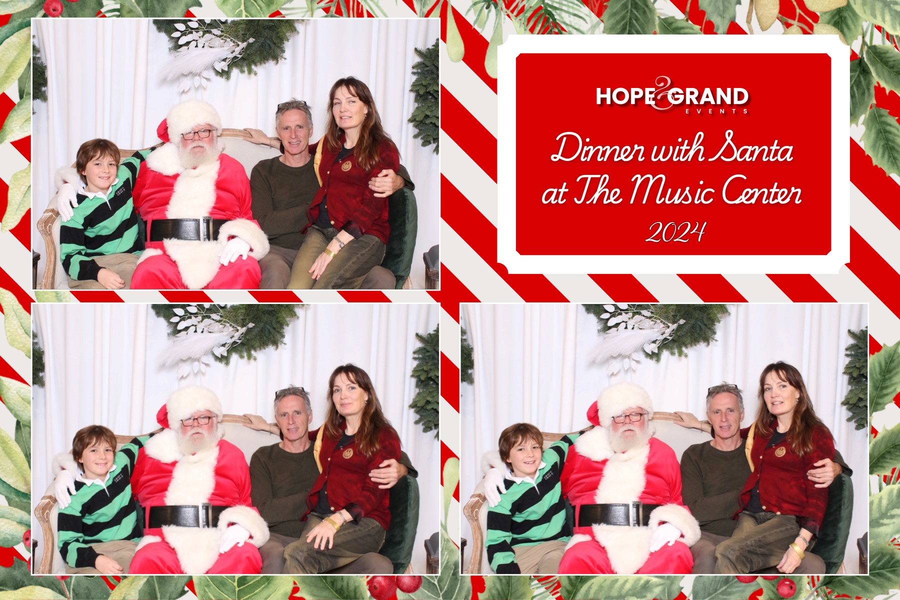 Hope & Grand Events - Dinner with Santa | View more photos from the event at v1.boothgallery.com/u/PhabPhotobooth/Hope-Grand-Events-Dinner-with-Santa