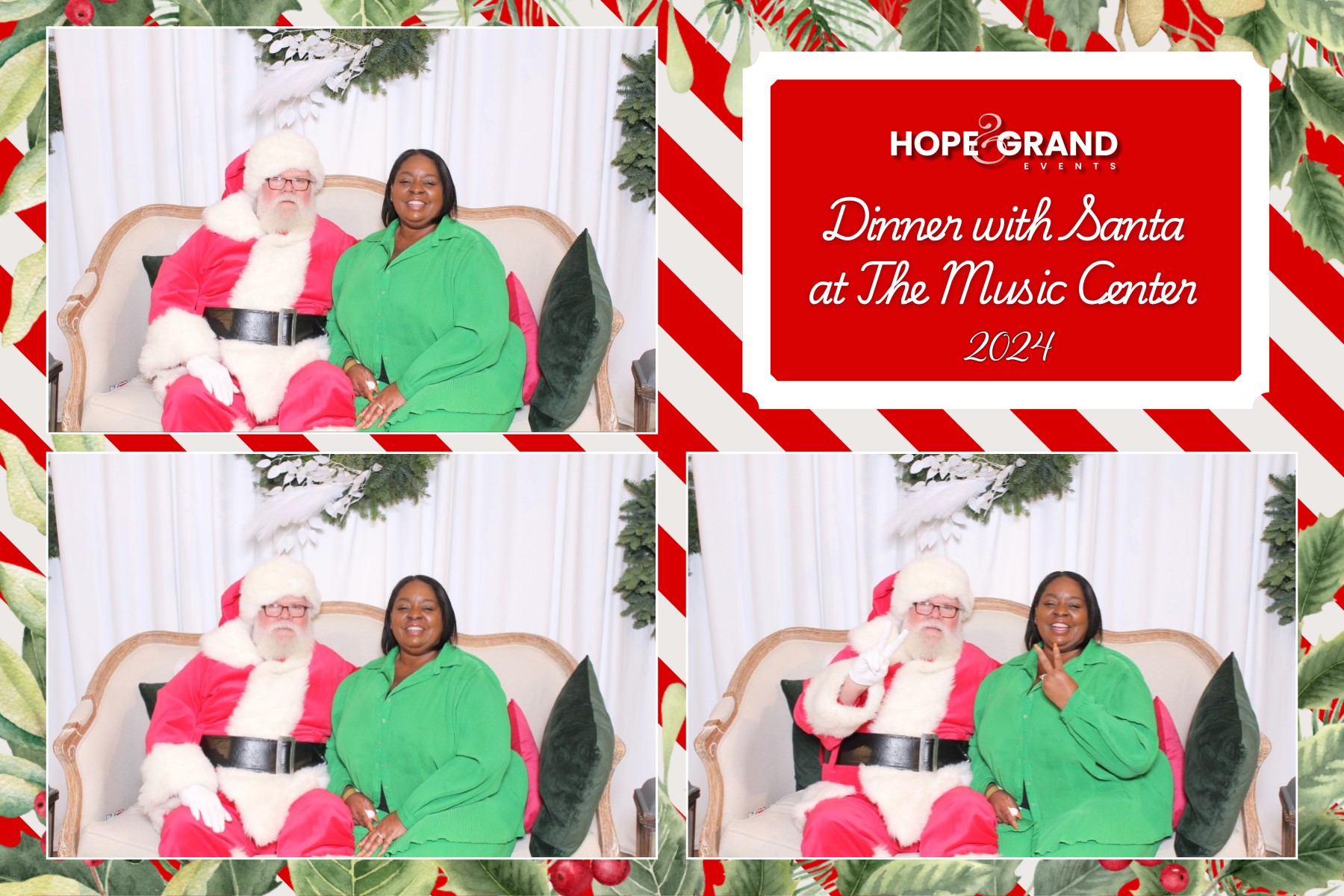 Hope & Grand Events - Dinner with Santa | View more photos from the event at v1.boothgallery.com/u/PhabPhotobooth/Hope-Grand-Events-Dinner-with-Santa