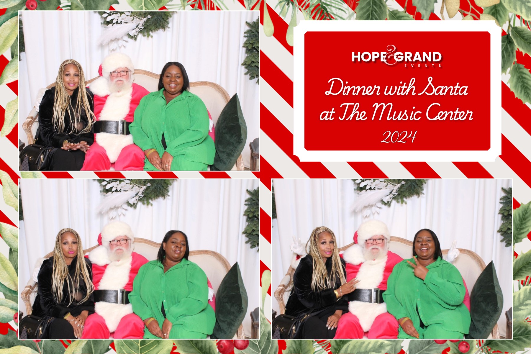 Hope & Grand Events - Dinner with Santa | View more photos from the event at v1.boothgallery.com/u/PhabPhotobooth/Hope-Grand-Events-Dinner-with-Santa