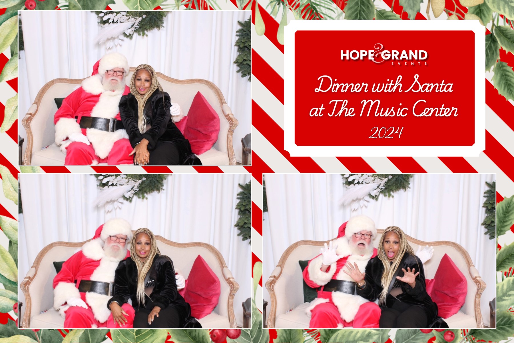 Hope & Grand Events - Dinner with Santa | View more photos from the event at v1.boothgallery.com/u/PhabPhotobooth/Hope-Grand-Events-Dinner-with-Santa