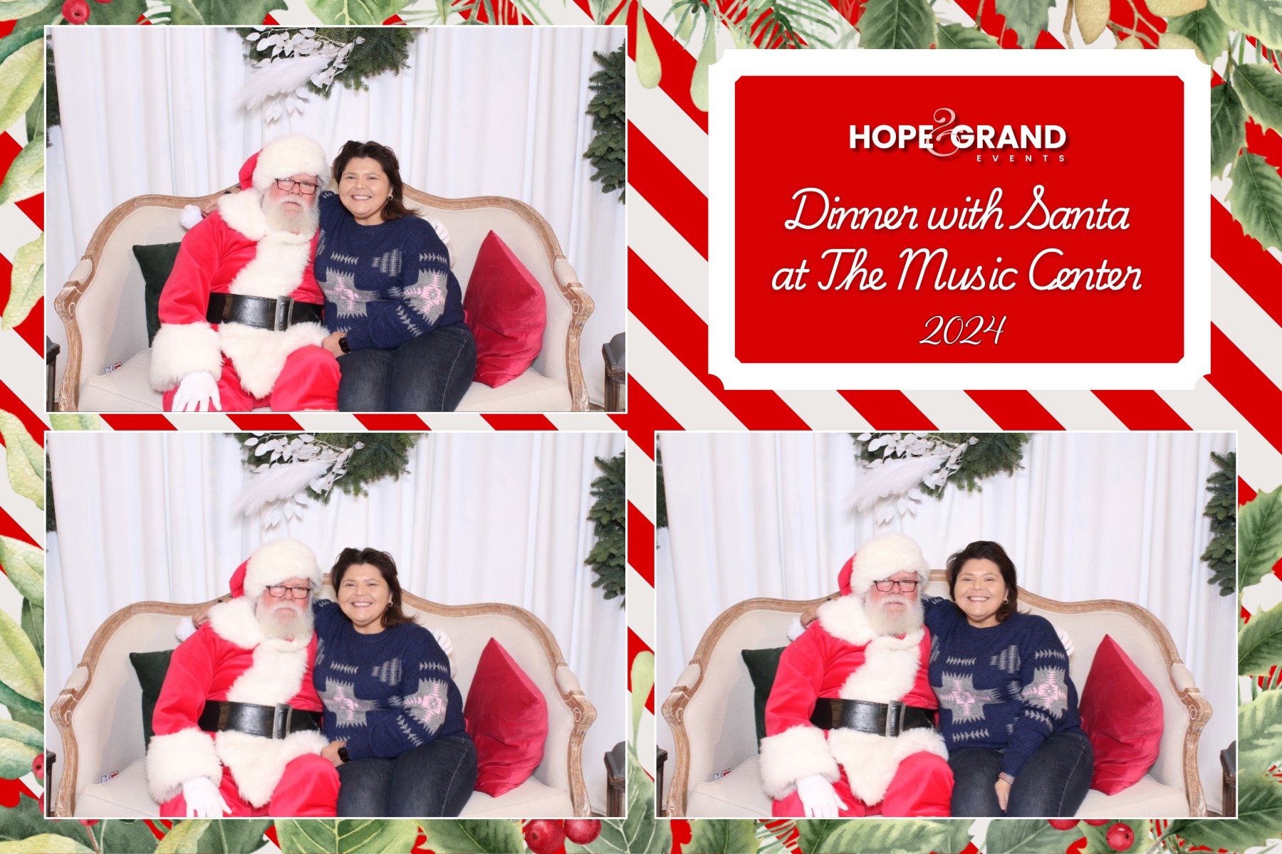 Hope & Grand Events - Dinner with Santa | View more photos from the event at v1.boothgallery.com/u/PhabPhotobooth/Hope-Grand-Events-Dinner-with-Santa