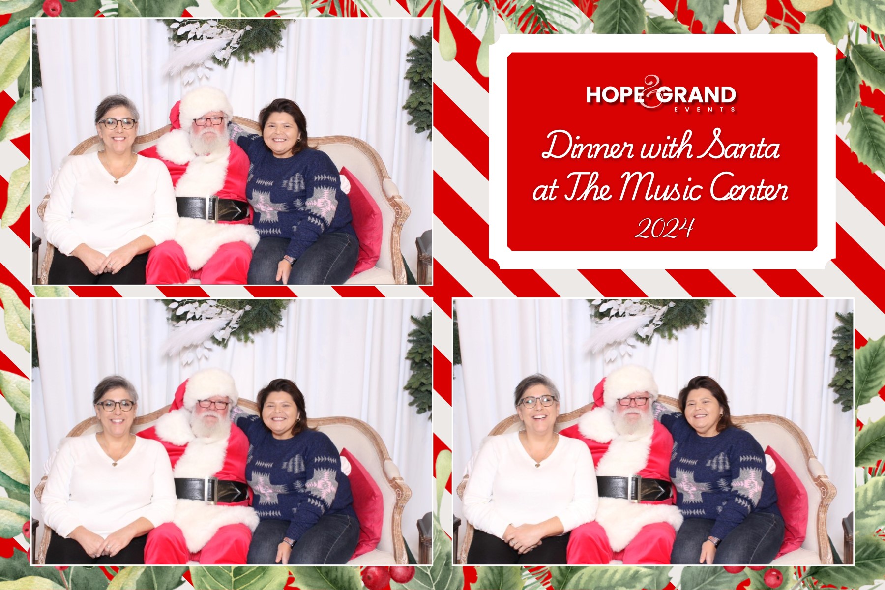 Hope & Grand Events - Dinner with Santa | View more photos from the event at v1.boothgallery.com/u/PhabPhotobooth/Hope-Grand-Events-Dinner-with-Santa